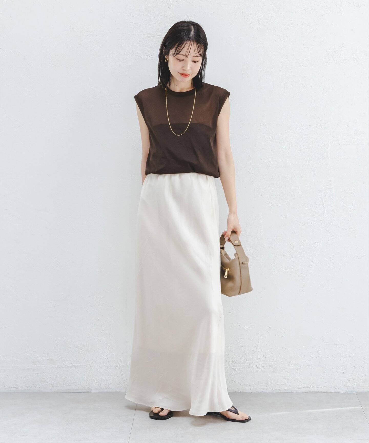 （ノーブル）シァースキニーノースリーブニットBLACK完売 ノーブル）シァースキニーノースリーブニットBLACK完売