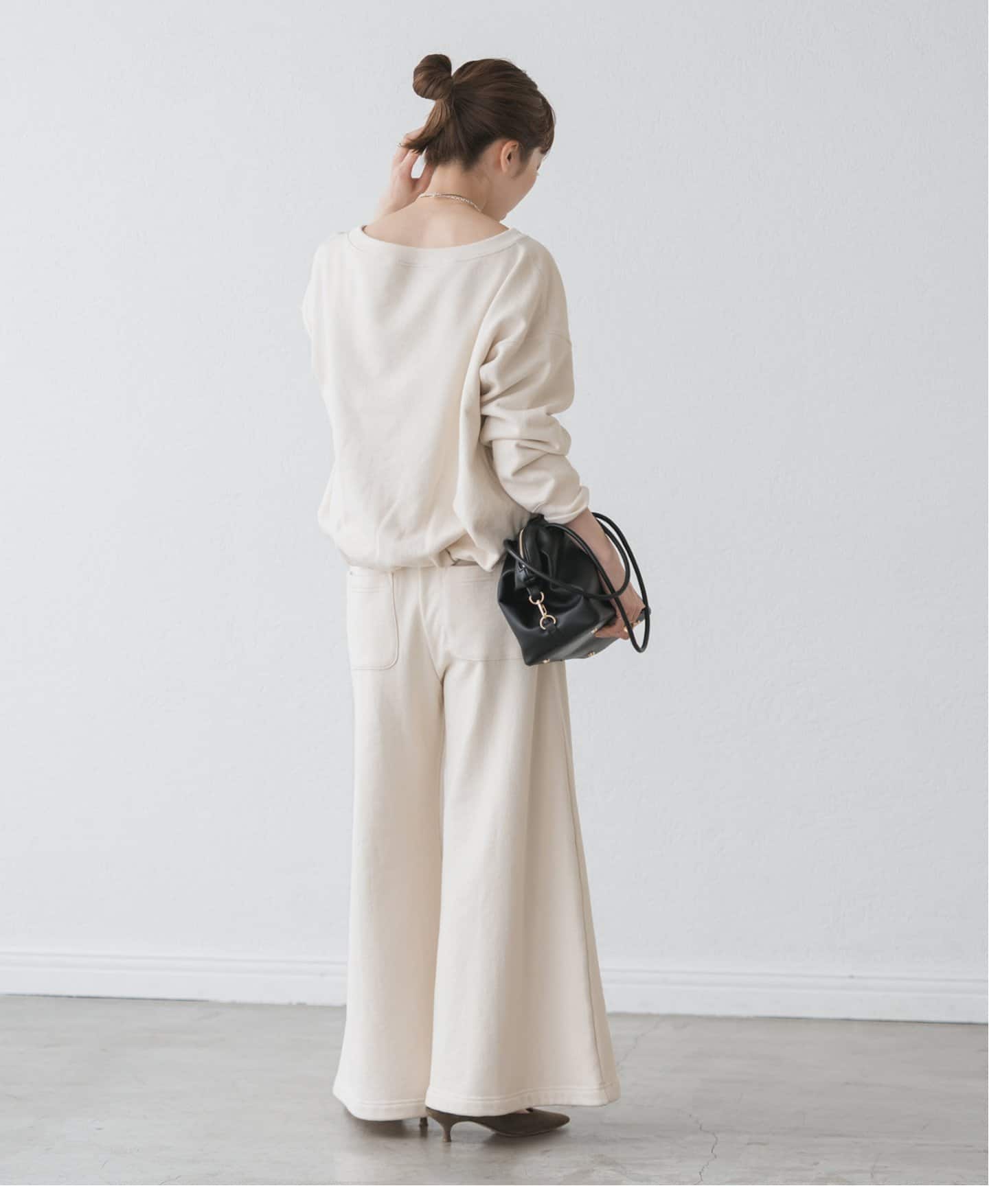 美品です　今期商品NOBLEスビンコットンスウェットトップス スビンコットンスウェットトップス（スウェット）｜NOBLE