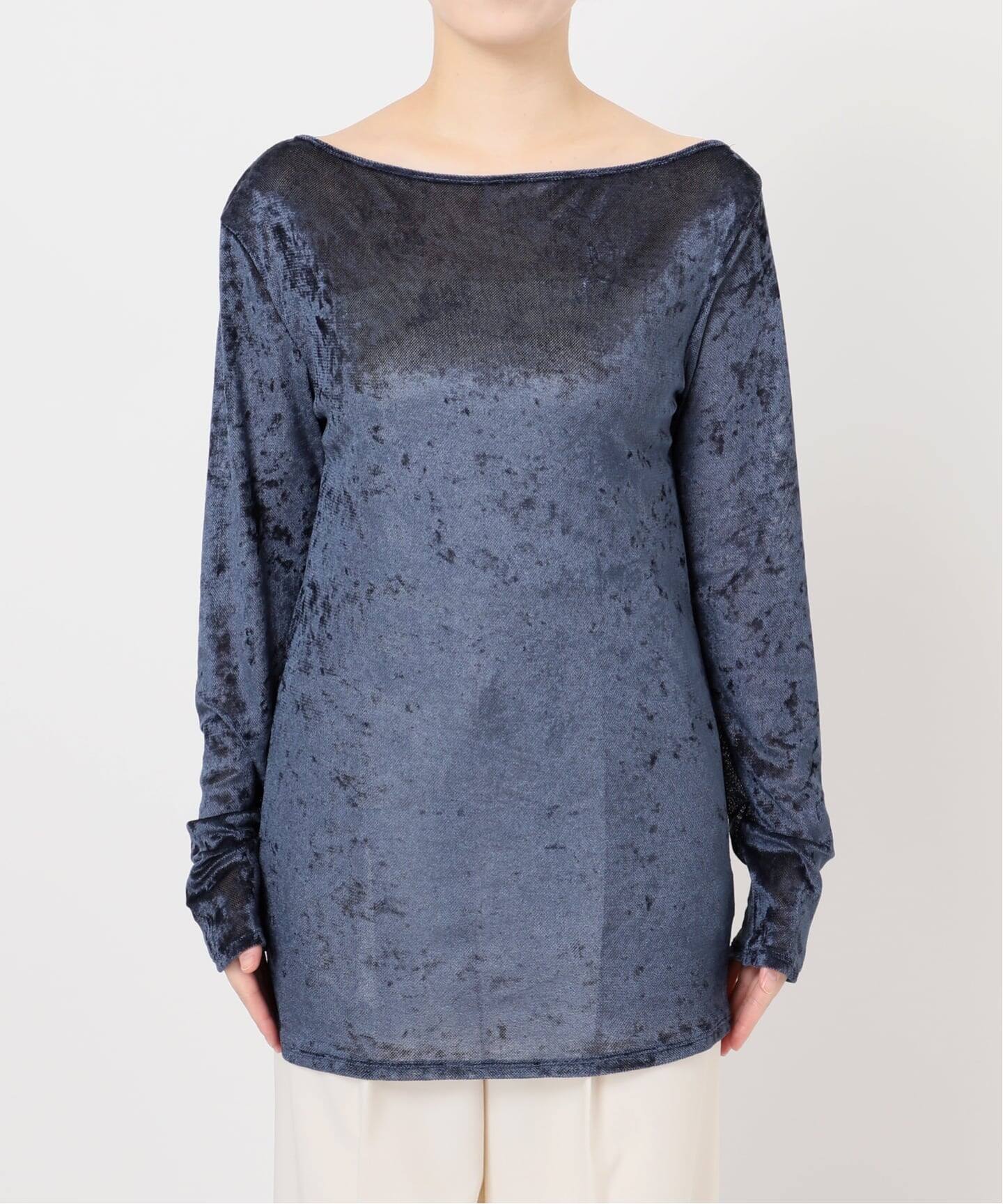 N.Jam/エヌジャム メッシュベロアTOP（Tシャツ／カットソー）｜NOBLE