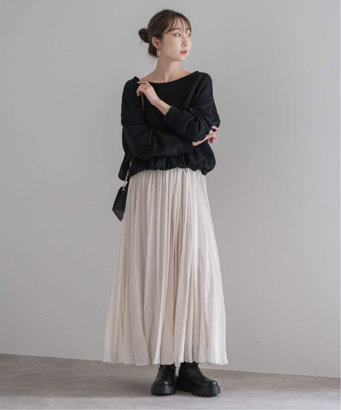 追加》スビンコットンスウェットトップス（スウェット）｜NOBLE