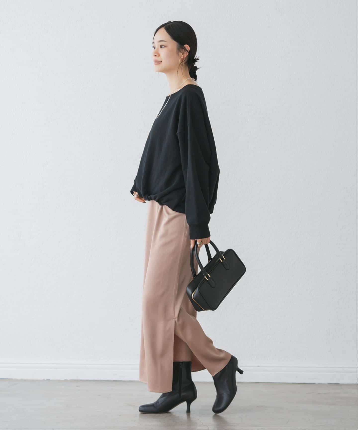 NOBLE 2025AW スビンコットンスウェットトップス NOBLE｜《追加予約》スビンコットンスウェットトップス