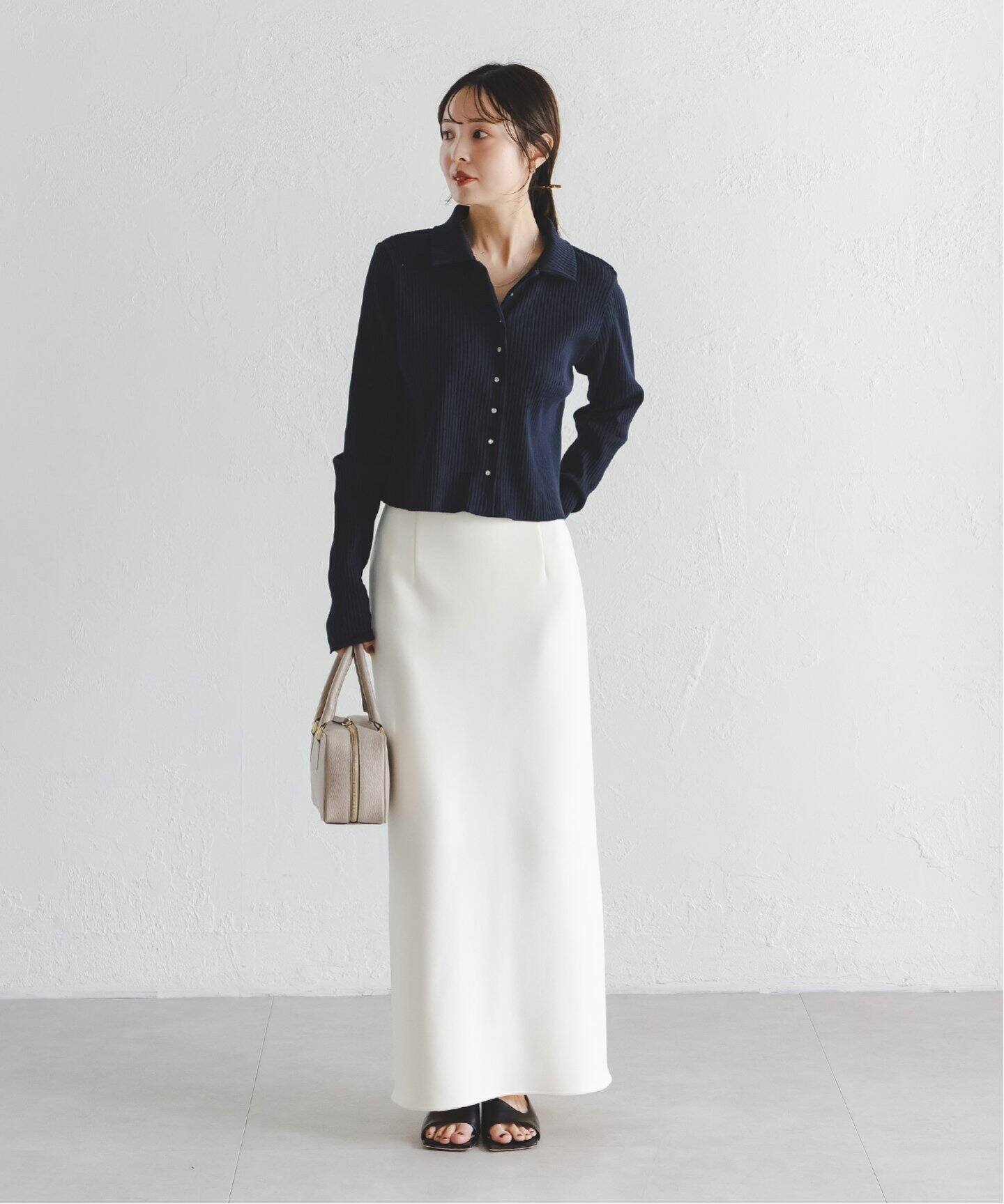 追加》トタンテレコシャツカーディガン（カーディガン）｜NOBLE