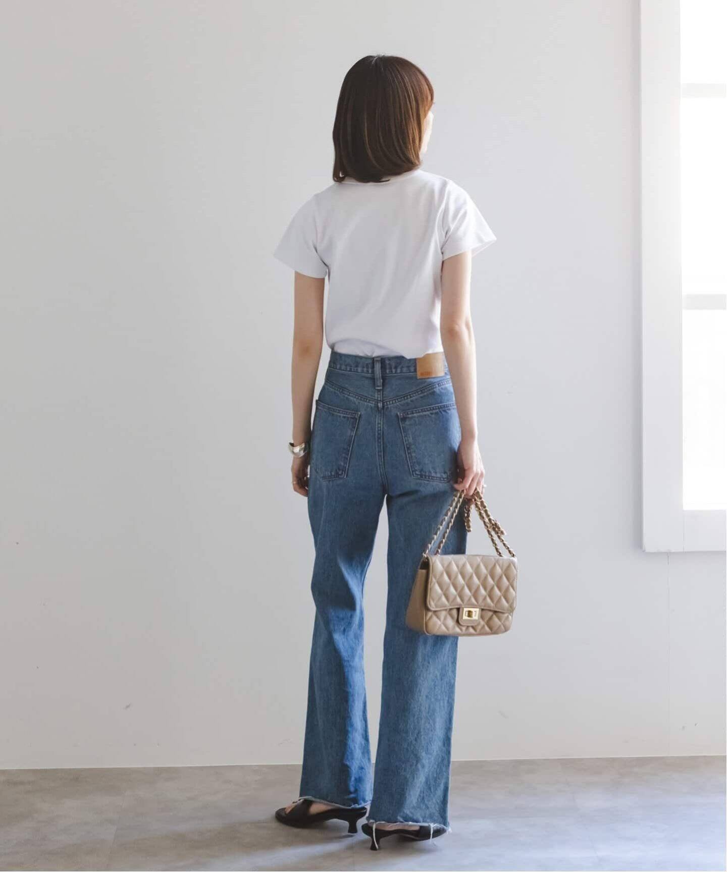 ココットパリ☆コンパクトTシャツ　ネイビー コンパクトTシャツ – Cocotte paris