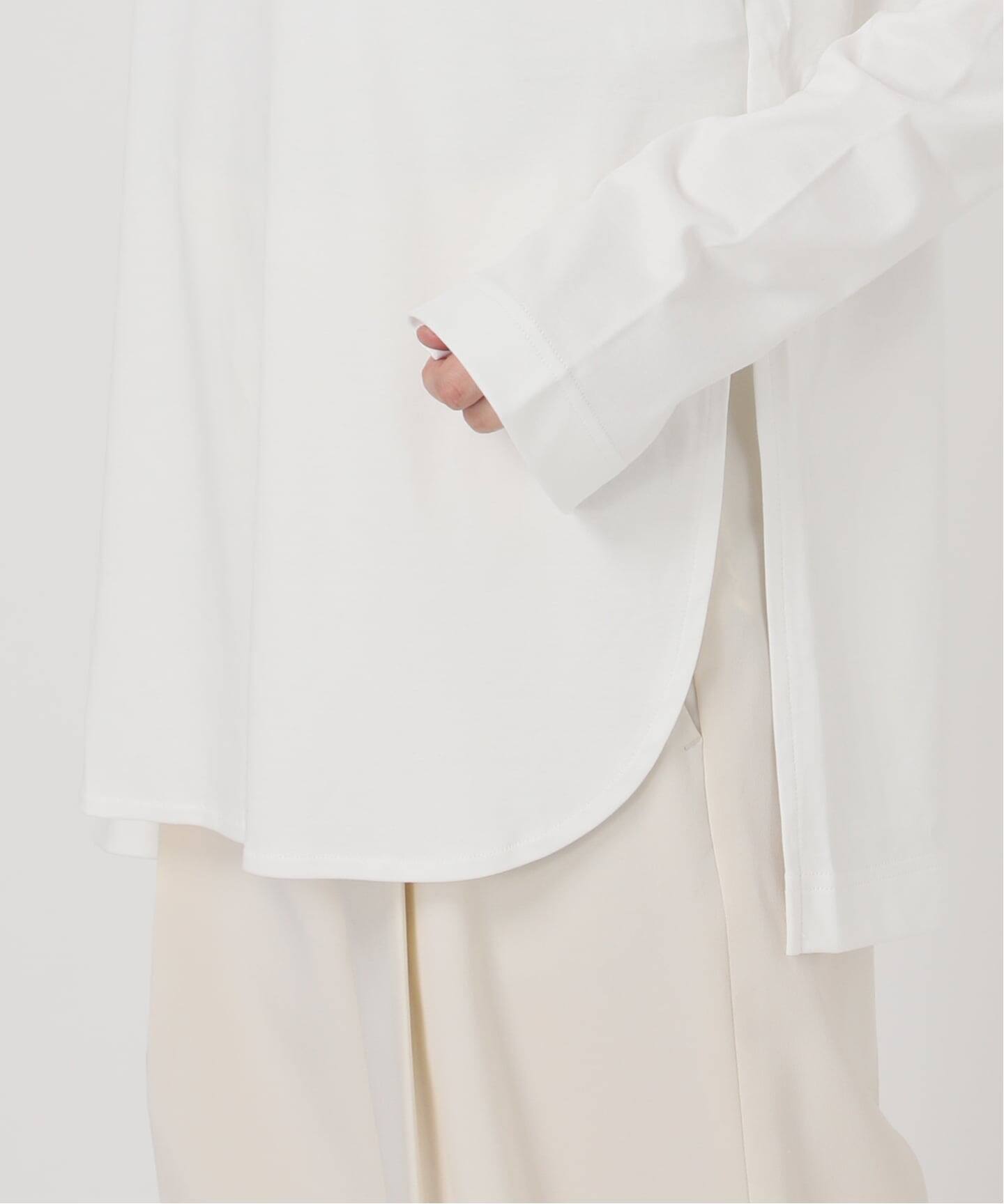 スーピマコットンローズペトールロンTee（Tシャツ／カットソー