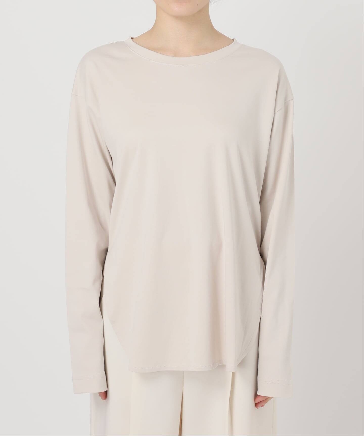 スーピマコットンローズペトールロンTee（Tシャツ／カットソー