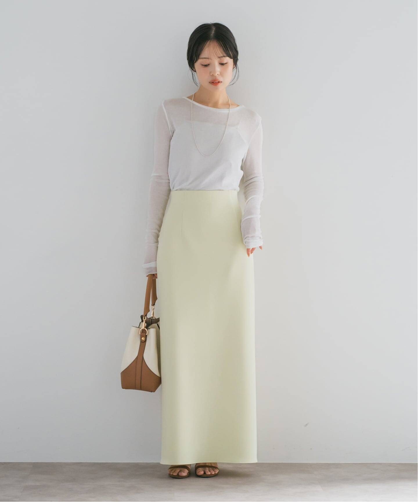 追加3》シアーテレコロングスリーブプルオーバー（Tシャツ／カットソー