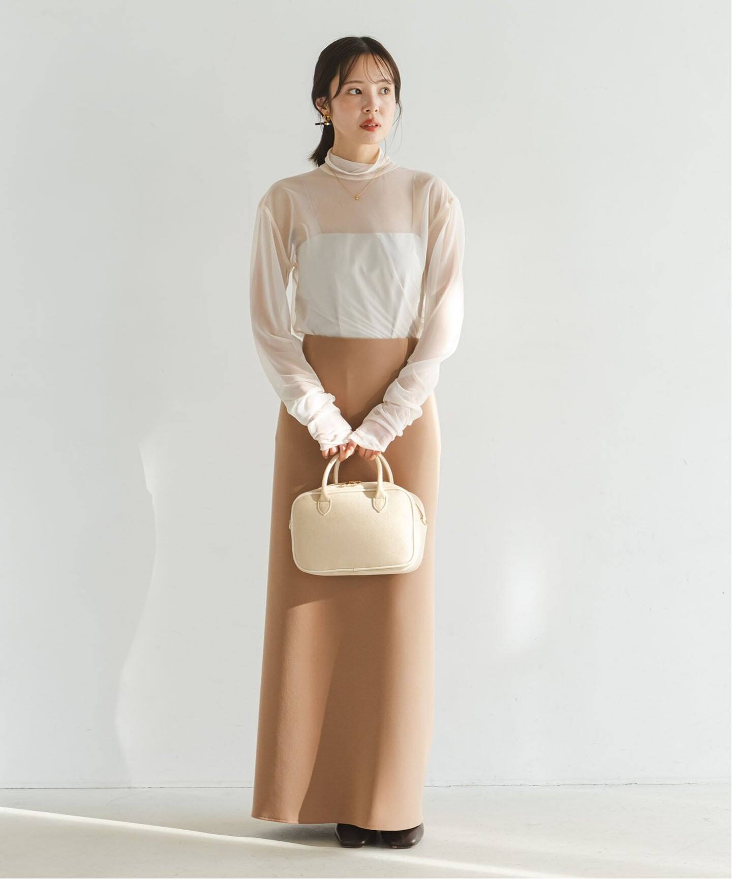 ノーブル（Noble）/シアータートルニュアンスカット シアータートルニュアンスカット（Tシャツ／カットソー）｜NOBLE