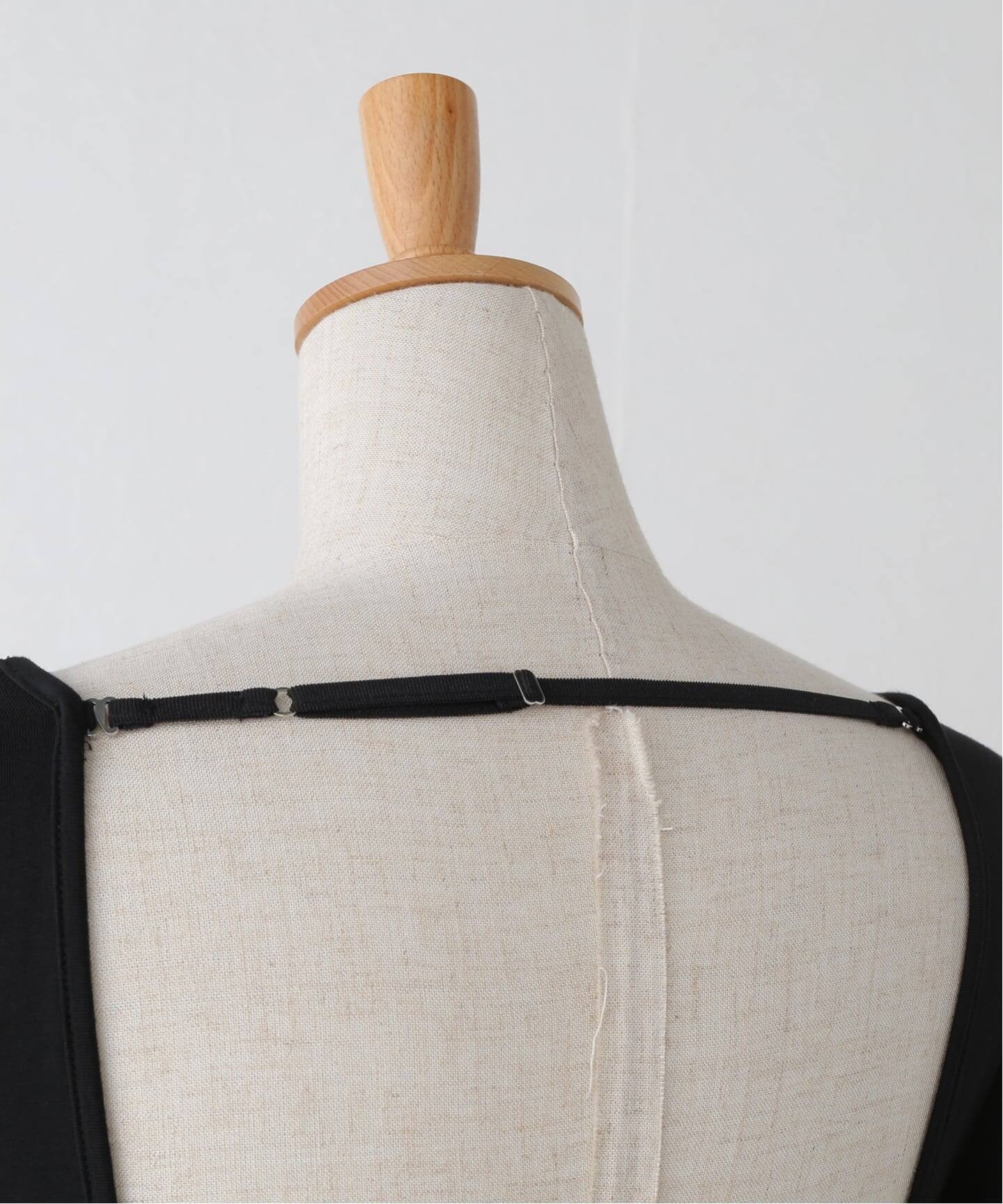 determ; デターム scoop neck bodysuit determ/デターム Scoop-Neck Bodysuit（カップ付きインナー