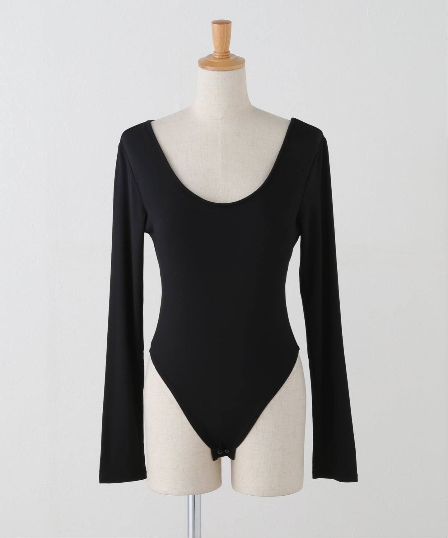 determ/デターム Scoop-Neck Bodysuit（カップ付きインナー）｜NOBLE 