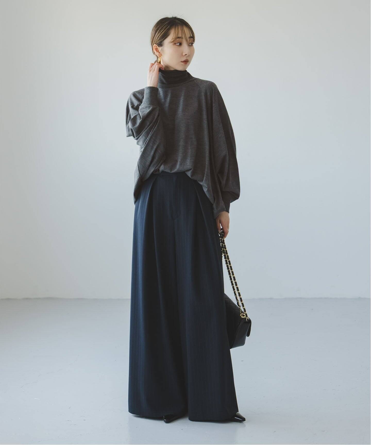 COG THE BIGSMOKE/コグザビッグスモーク MATILDA POLLO NECK ABANICOS