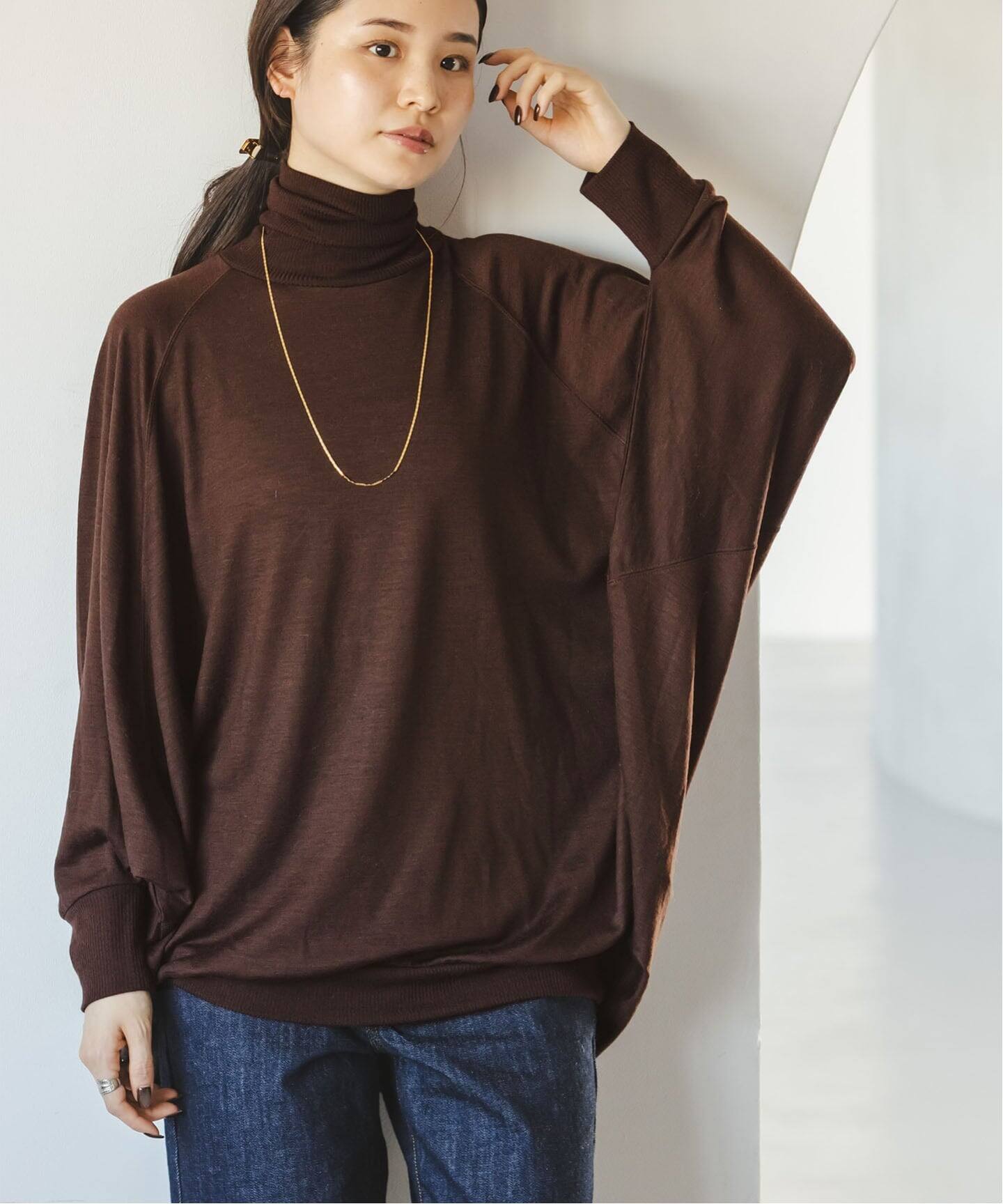 COG THE BIGSMOKE/コグザビッグスモーク MATILDA POLLO NECK ABANICOS