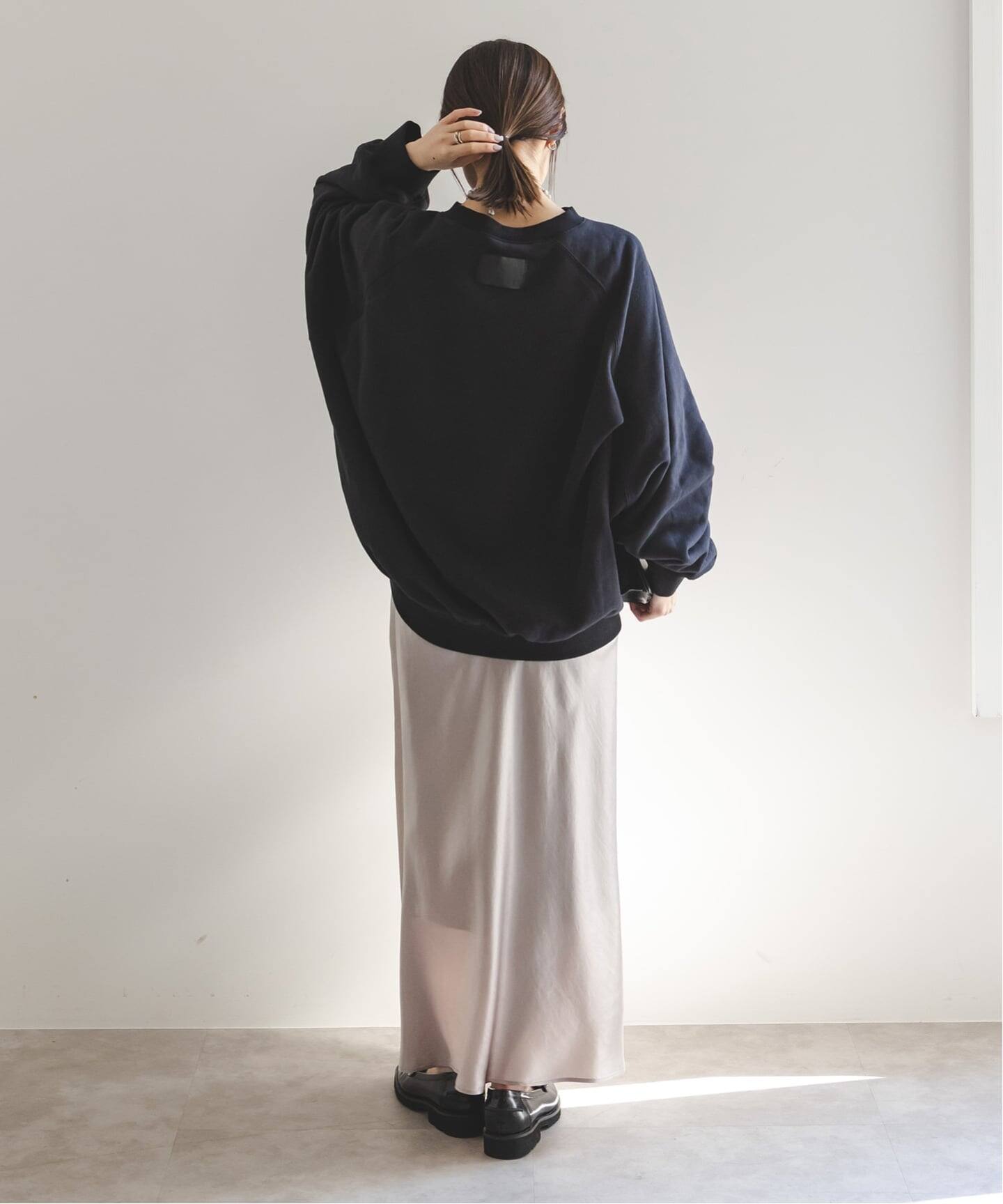 トップス COG THE BIGSMOKE/LEILA WIDE CUFF SWEAT 18 LEILA WIDE CUFF SWEAT SHIRT / HEAVY TERRY - C12 – COGTHEBIGSMOKE