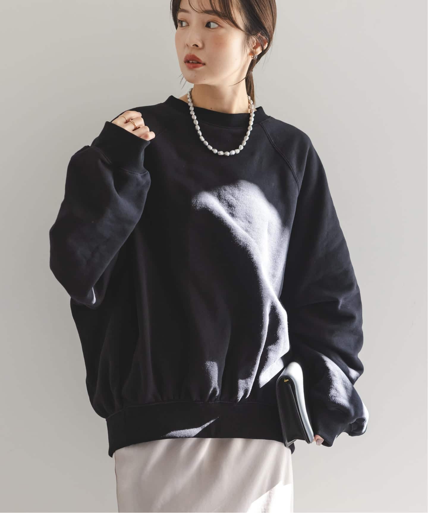 トップス COG THE BIGSMOKE/LEILA WIDE CUFF SWEAT 追加》COG THE BIGSMOKE/コグザビッグスモーク LEILA WIDE CUFF