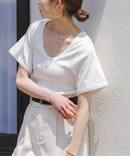 《追加》BY MALENE BIRGER/バイマレーネビルガー リブUネックTEE