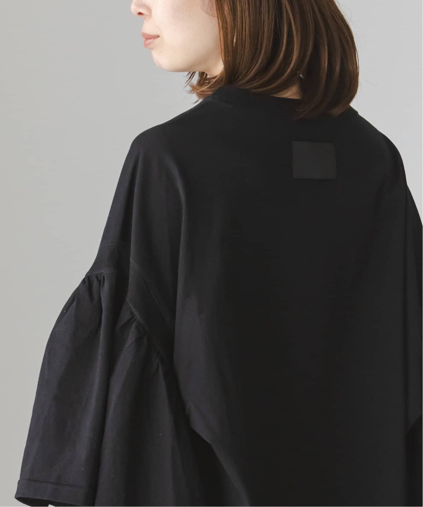 COG THE BIGSMOKE/コグザビッグスモーク LAURA GATHERED SLV TOP
