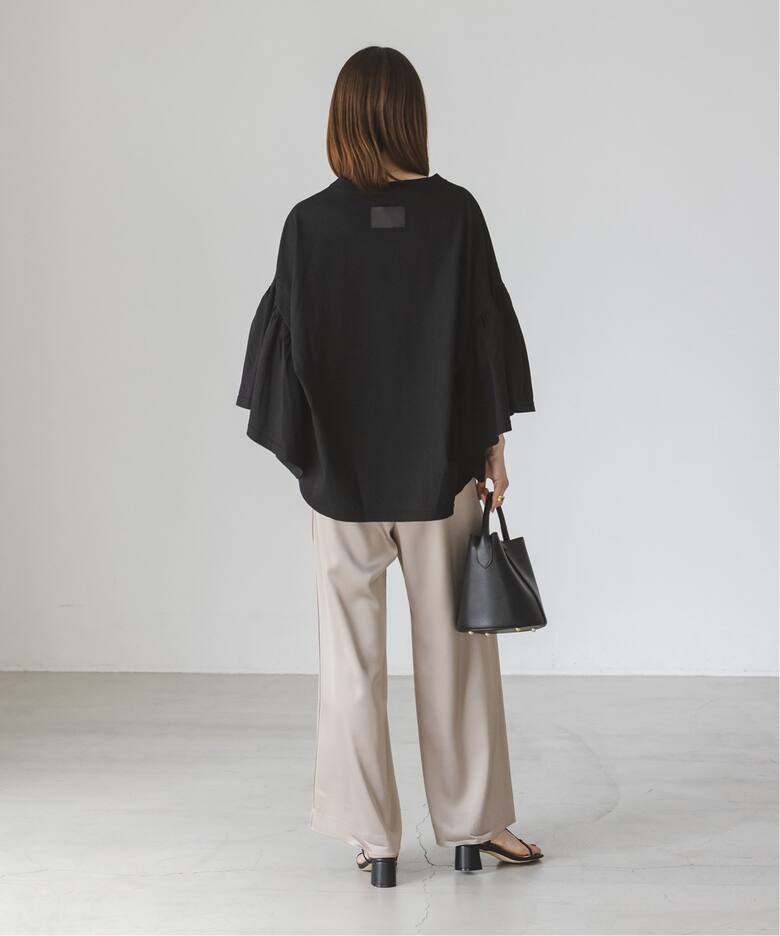 COG THE BIGSMOKE/コグザビッグスモーク LAURA GATHERED SLV TOP（T 