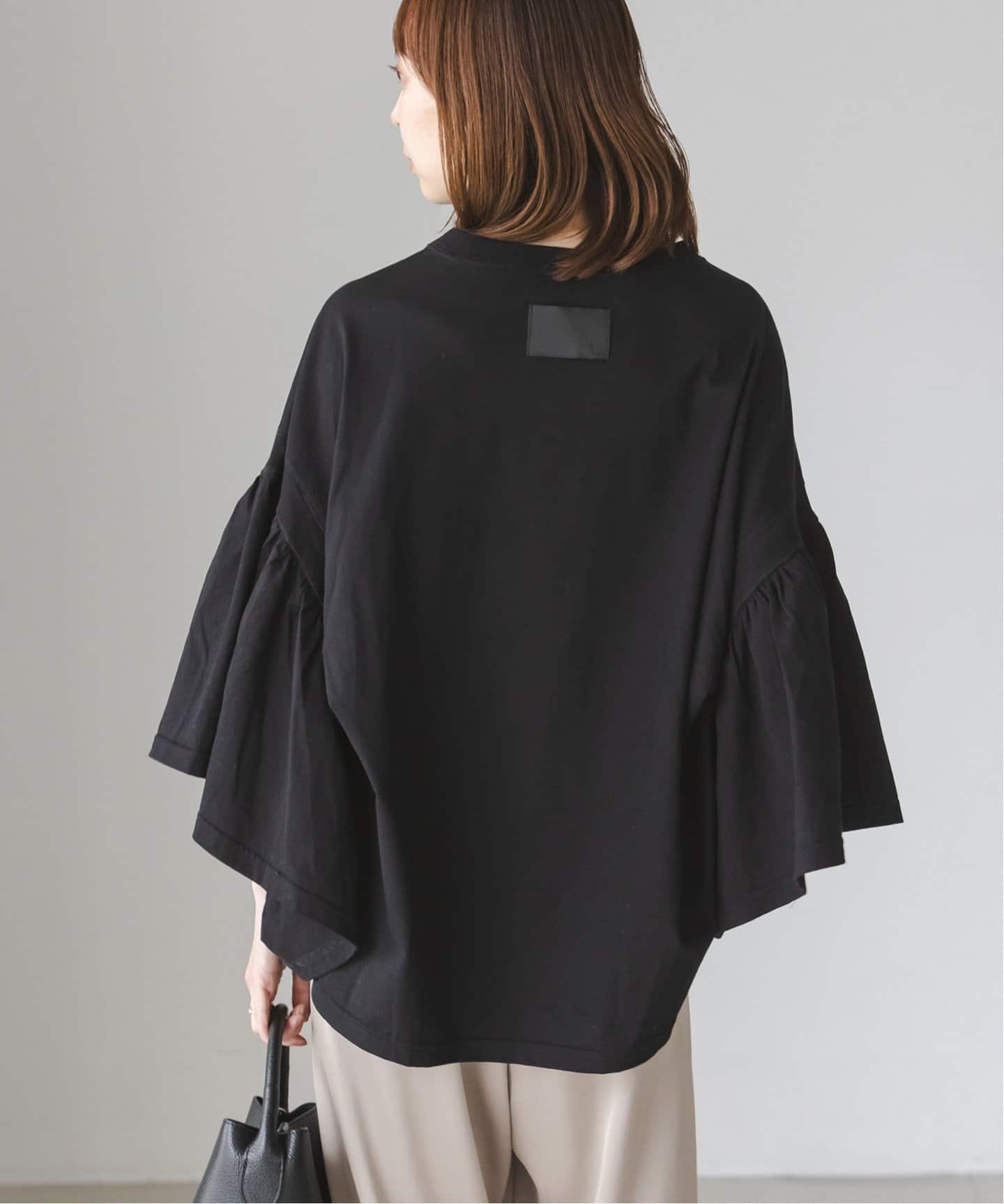 COG THE BIGSMOKE/コグザビッグスモーク LAURA GATHERED SLV TOP（T