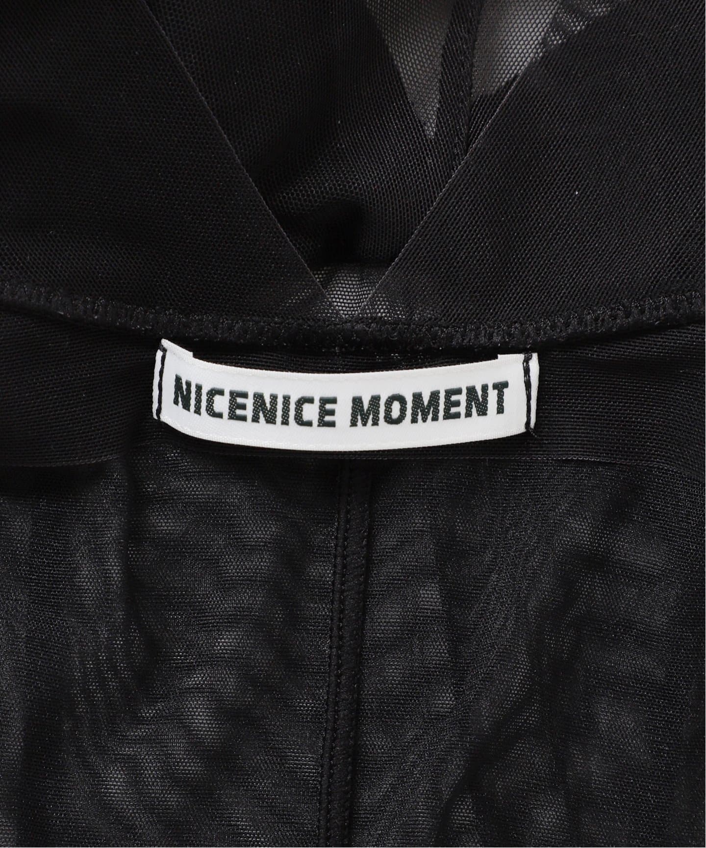 nicenicemoment/ナイスナイスモーメント　オフショル、白 NICENICE MOMENT(ナイスナイス モーメント)/OPEN SHOULDER SHELL