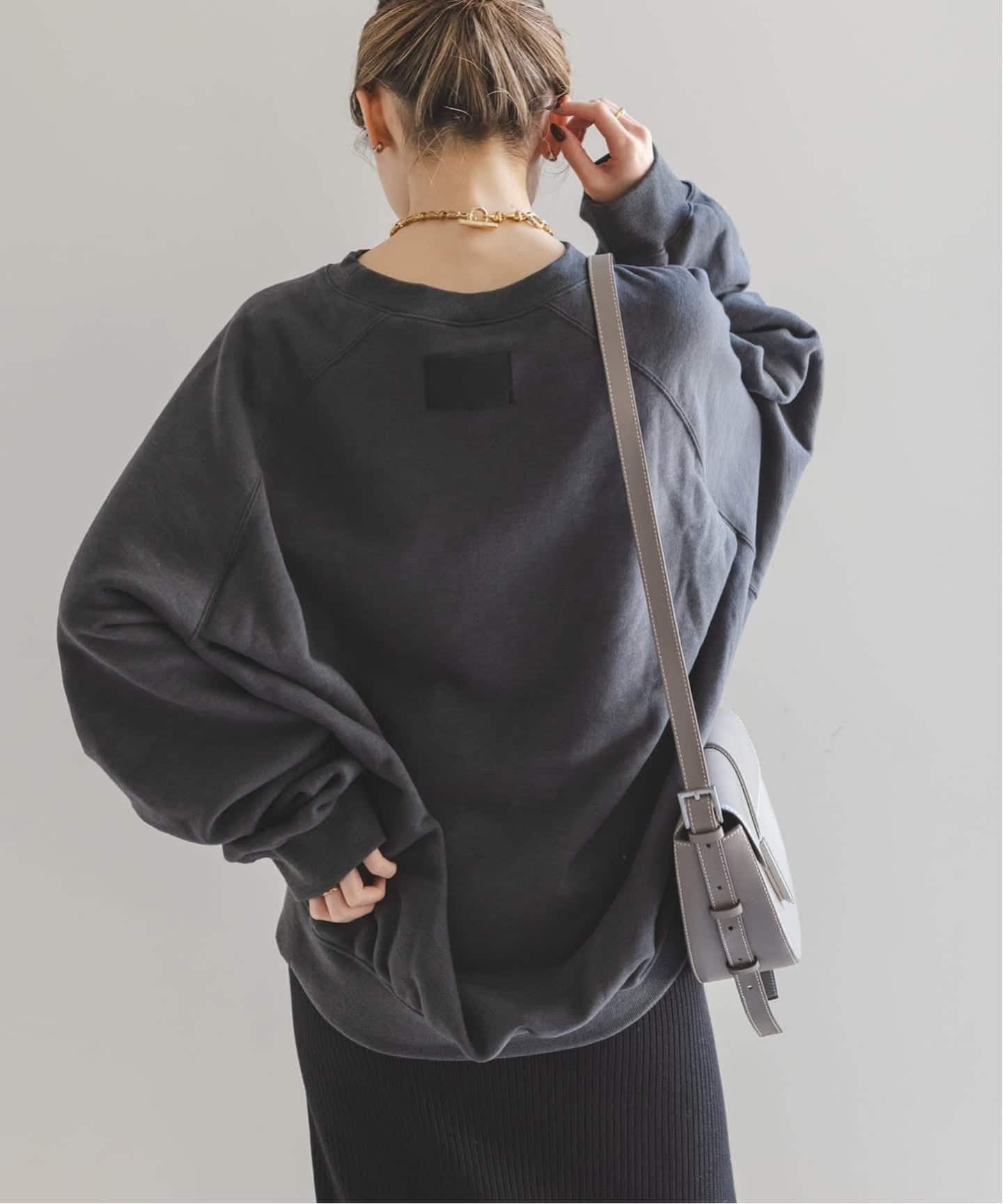 コグザビッグスモーク LEILA WIDE CUFF SWEAT COGTHEBIGSMOKE 【コグザビッグスモーク】LEILA WIDE CUFF SWEAT