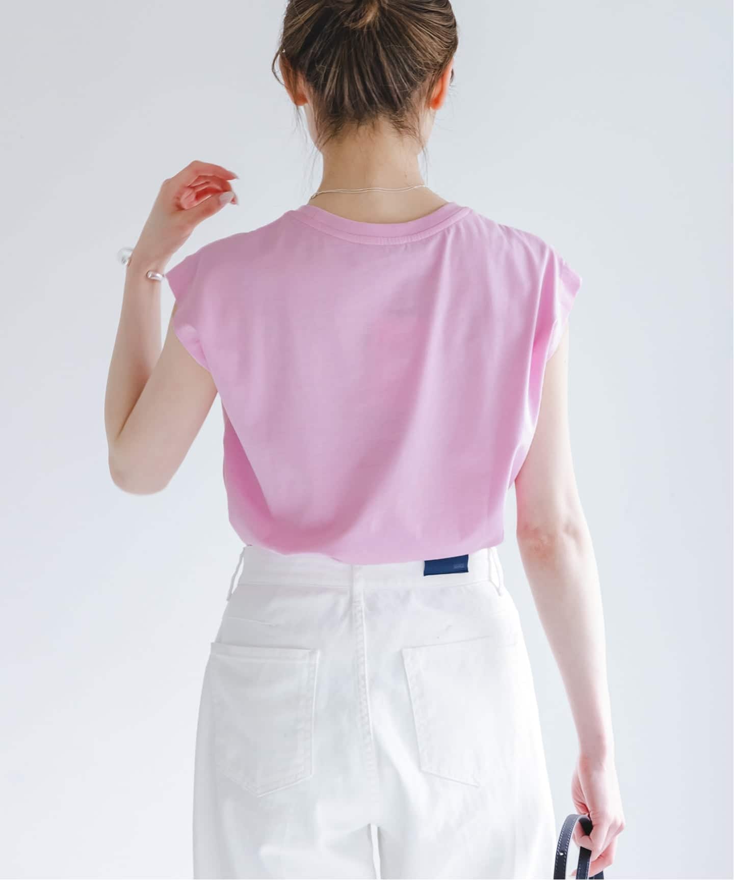 YLEVE/イレーヴ オーガニックコットンノースリーブ（Tシャツ