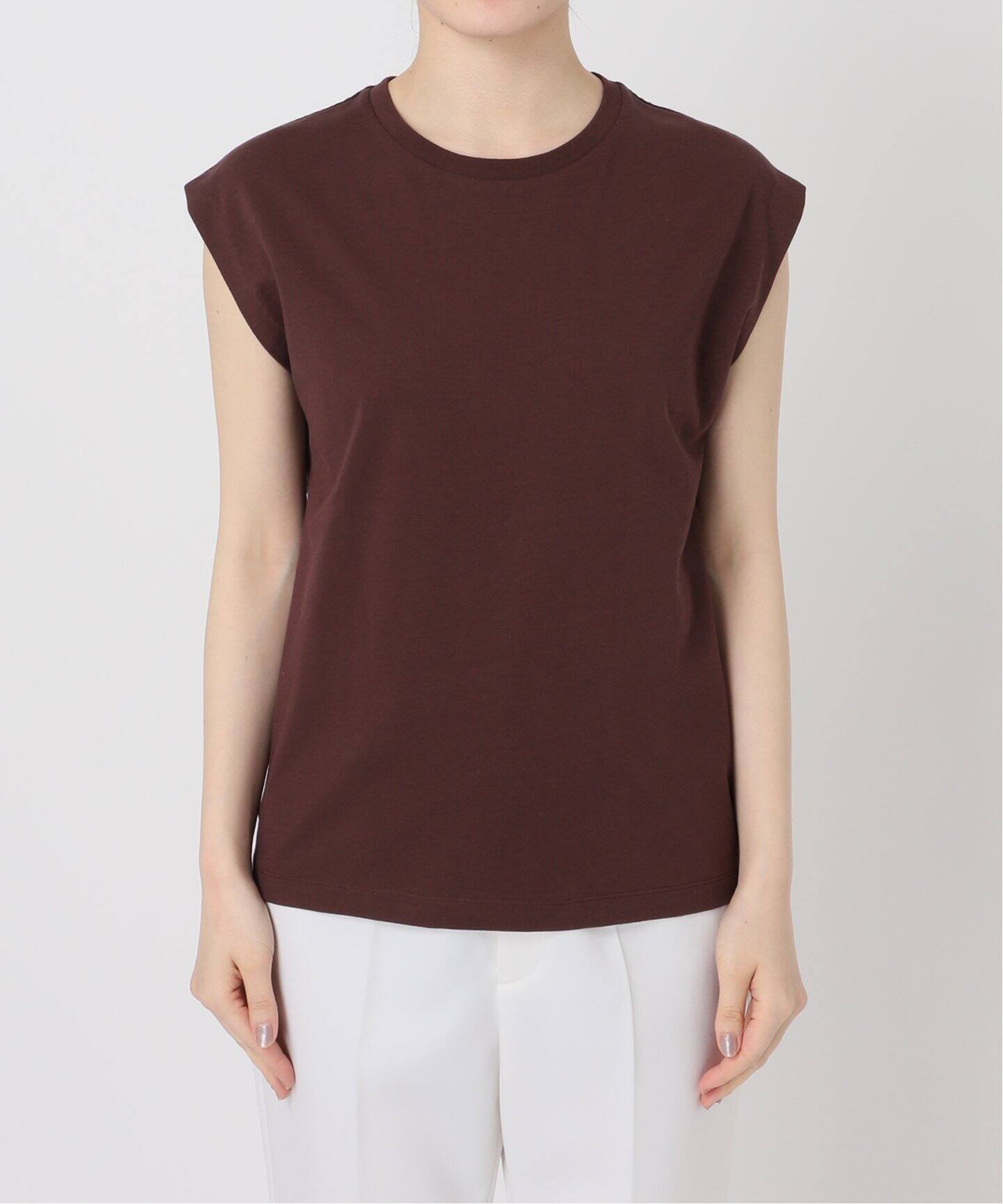 YLEVE/イレーヴ オーガニックコットンノースリーブ　noble YLEVE/イレーヴ オーガニックコットンノースリーブ（Tシャツ