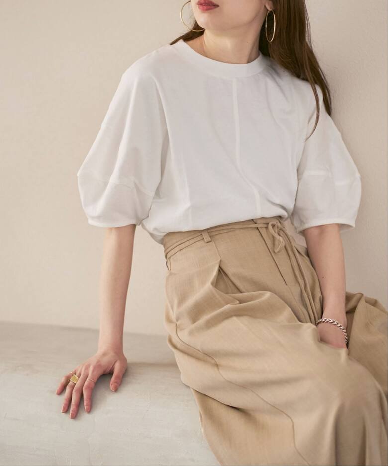 NOBLE別注 追加4》CASA FLINE/カーサフライン オーガニックコットンT  