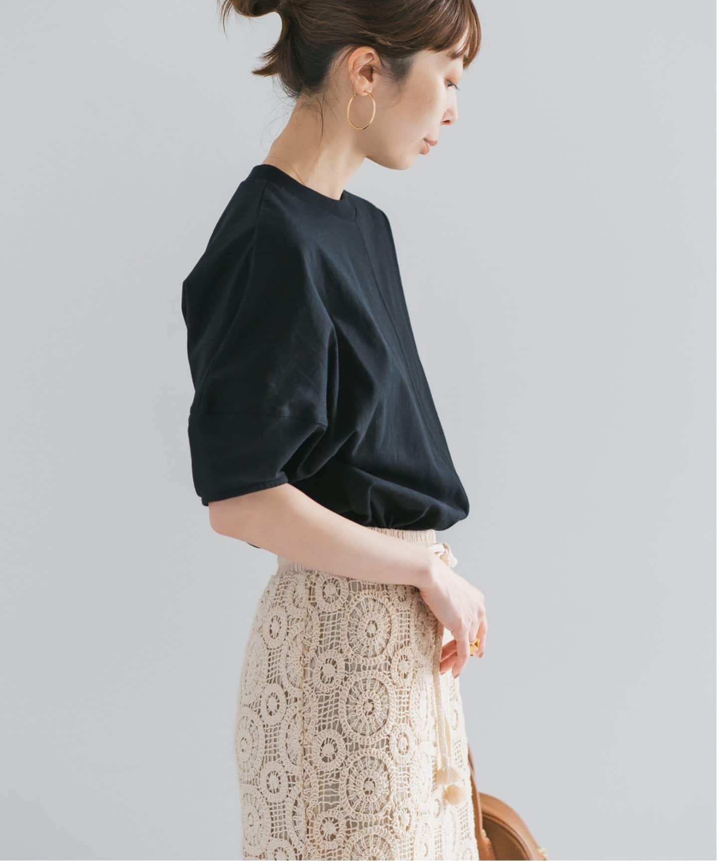 CASA FLINE ORGANIC COTTON T-SHIRT ネイビー - メルカリ
