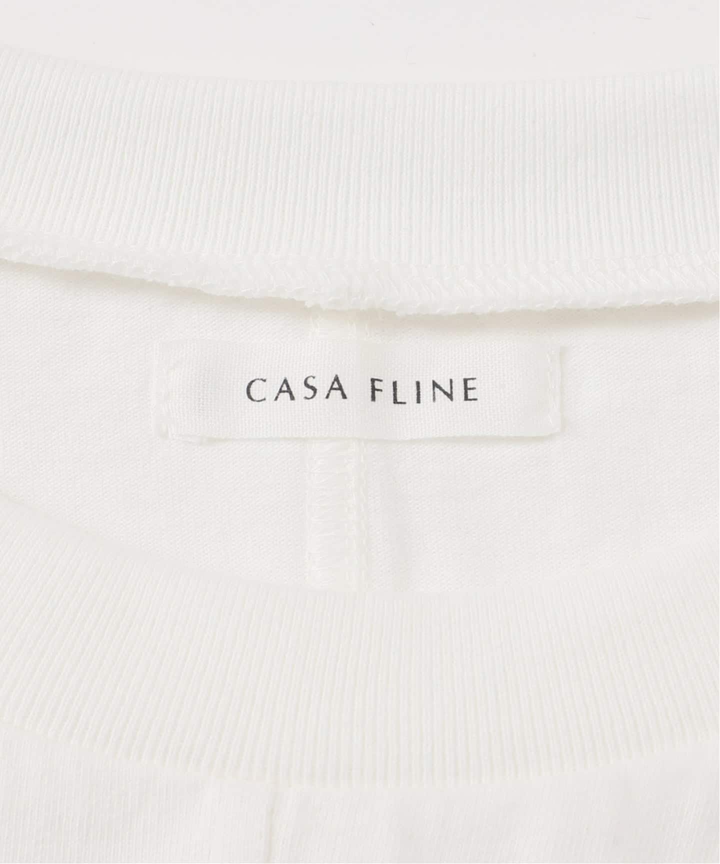 NOBLE別注 追加4》CASA FLINE/カーサフライン オーガニックコットンT