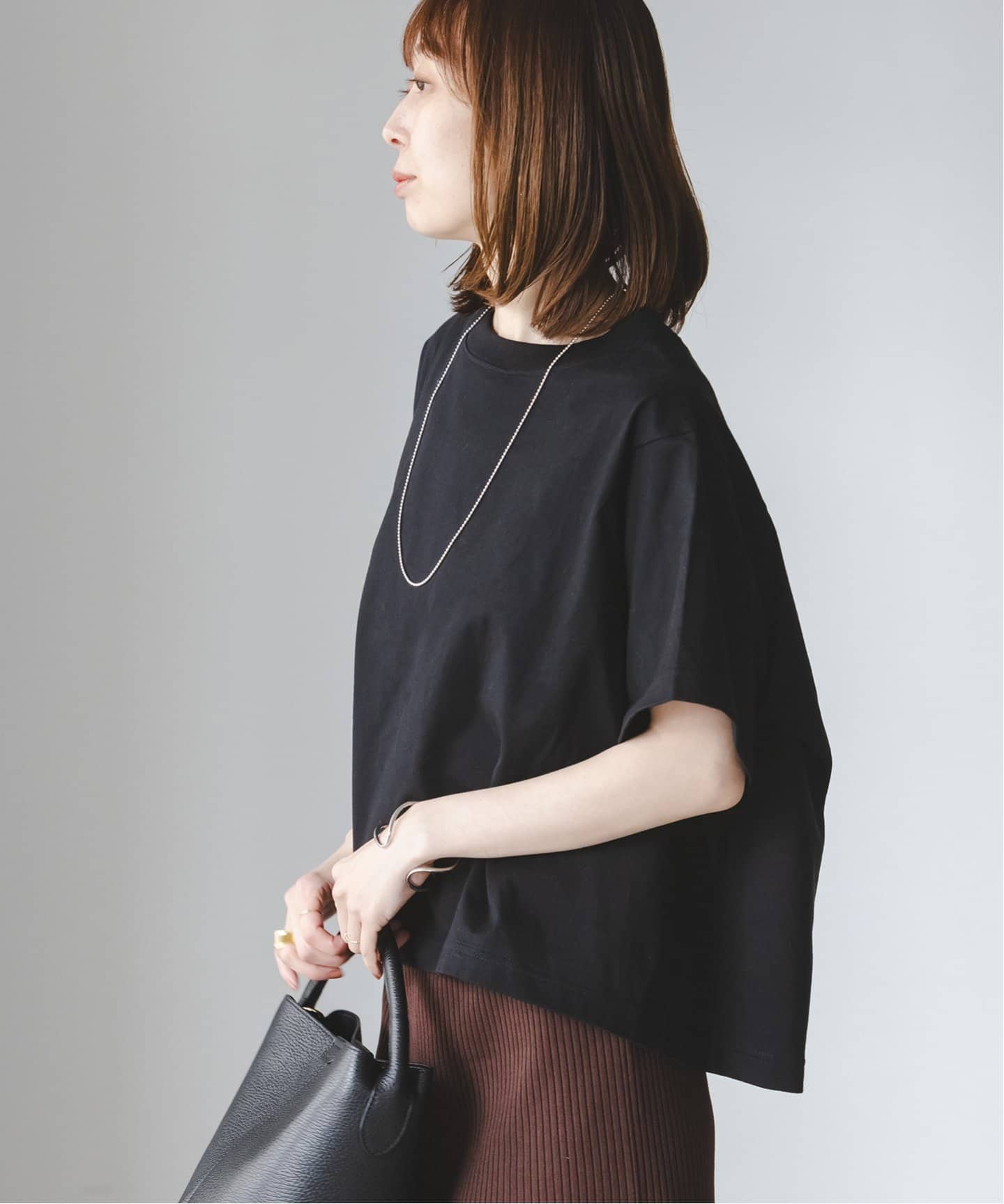 cogthebigsmoke JEMMA T-SHIRT BLACK 新品未使用 追加》COG THE BIGSMOKE/コグザビッグスモーク JEMMA T-SHIRT（Tシャツ