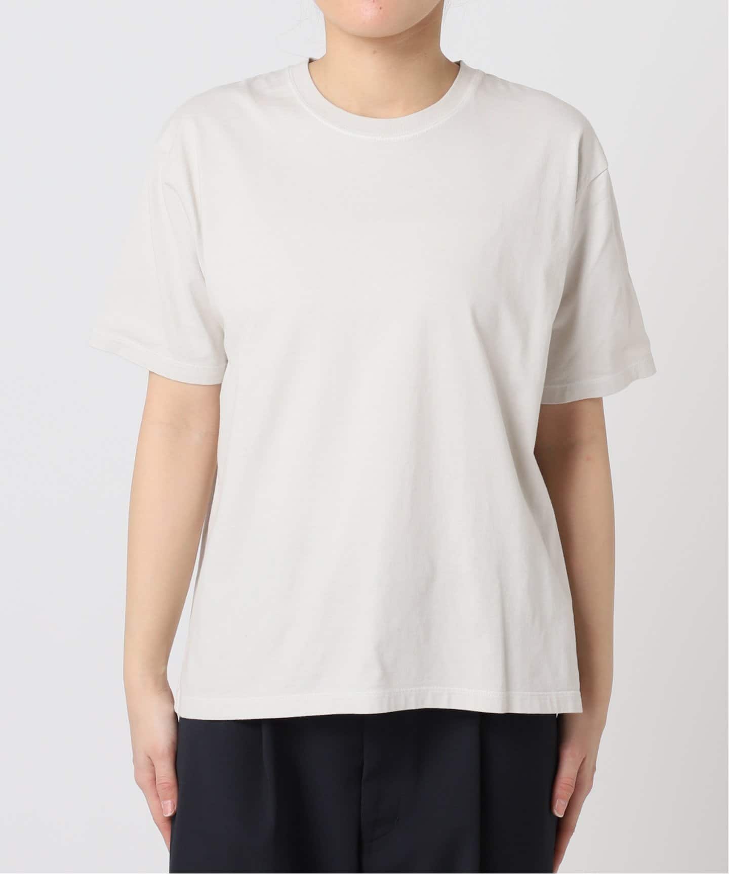 tシャツ CALMER×FRAMeWORK　NATURAL DYE Tシャツ レディース CALMER×FRAMeWORK NATURAL DYE Tシャツ（Tシャツ／カットソー