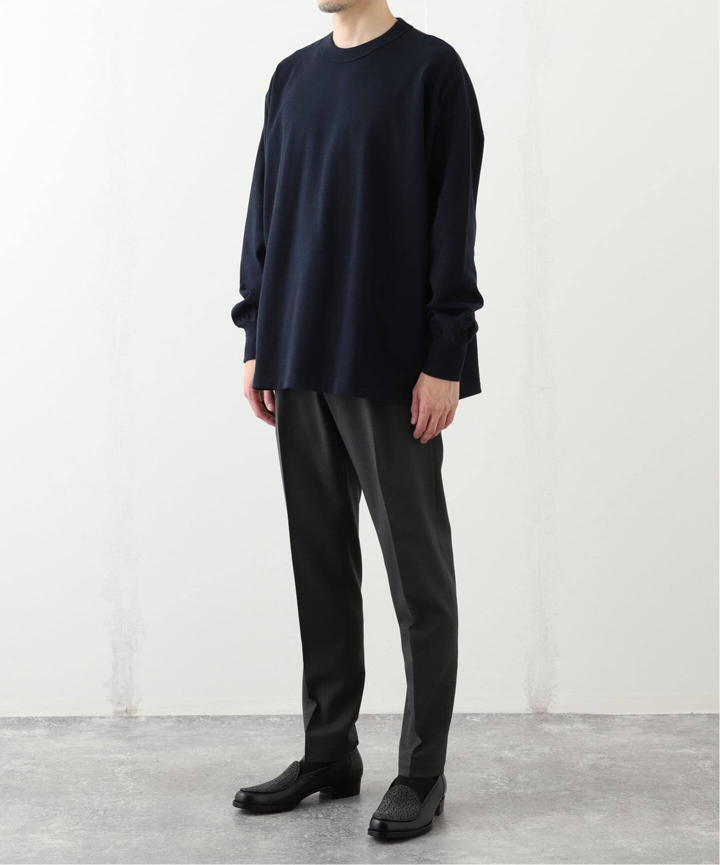 ETS.MATERIAUX(マテリオ) GOKUJUKU 天竺 ロングスリーブ（Tシャツ