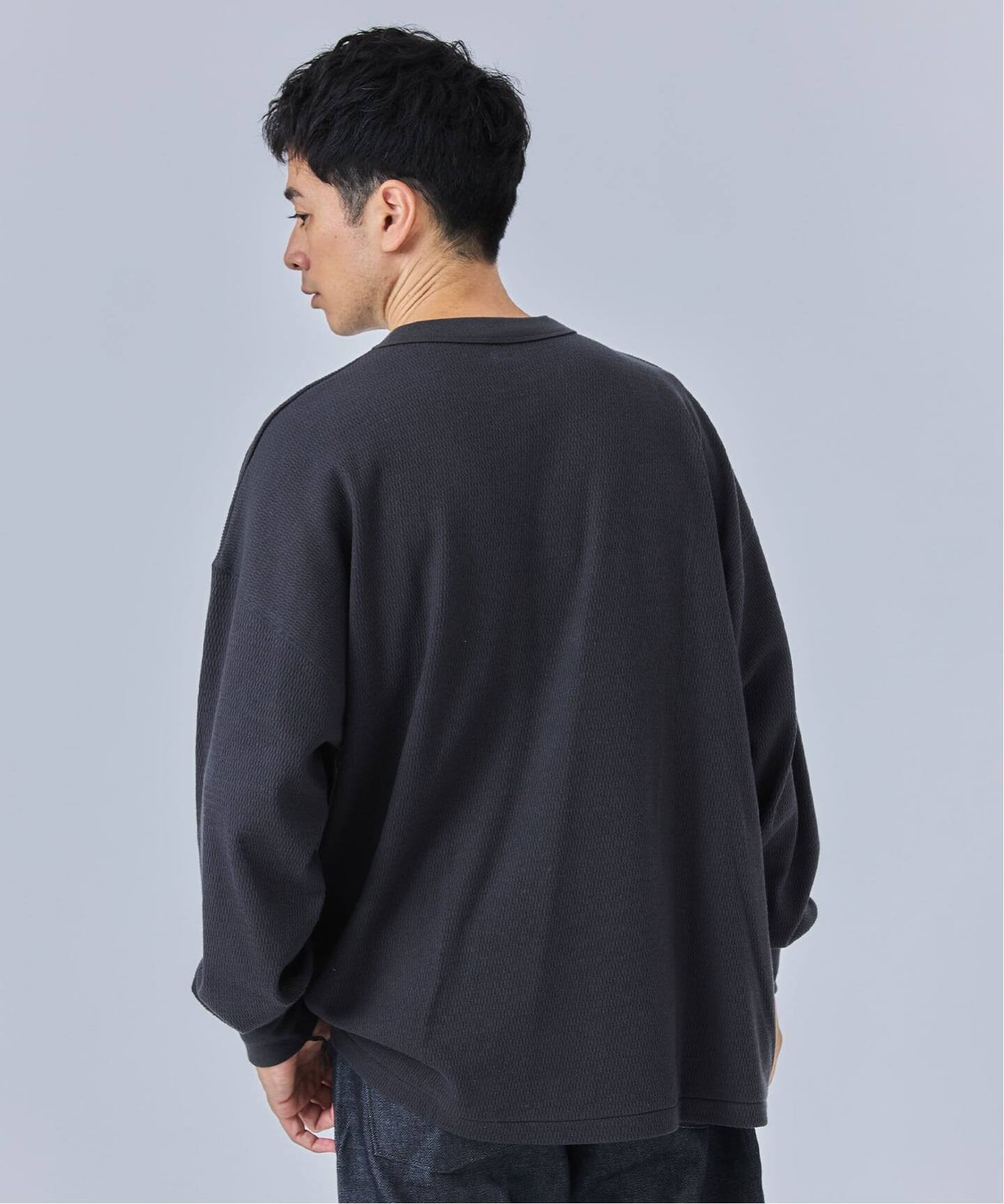 ETS.MATERIAUX(マテリオ) サーマル クルー カットソー（Tシャツ