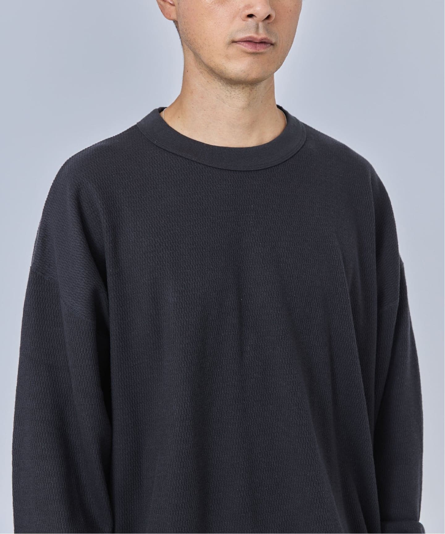 ETS.MATERIAUX(マテリオ) サーマル クルー カットソー（Tシャツ