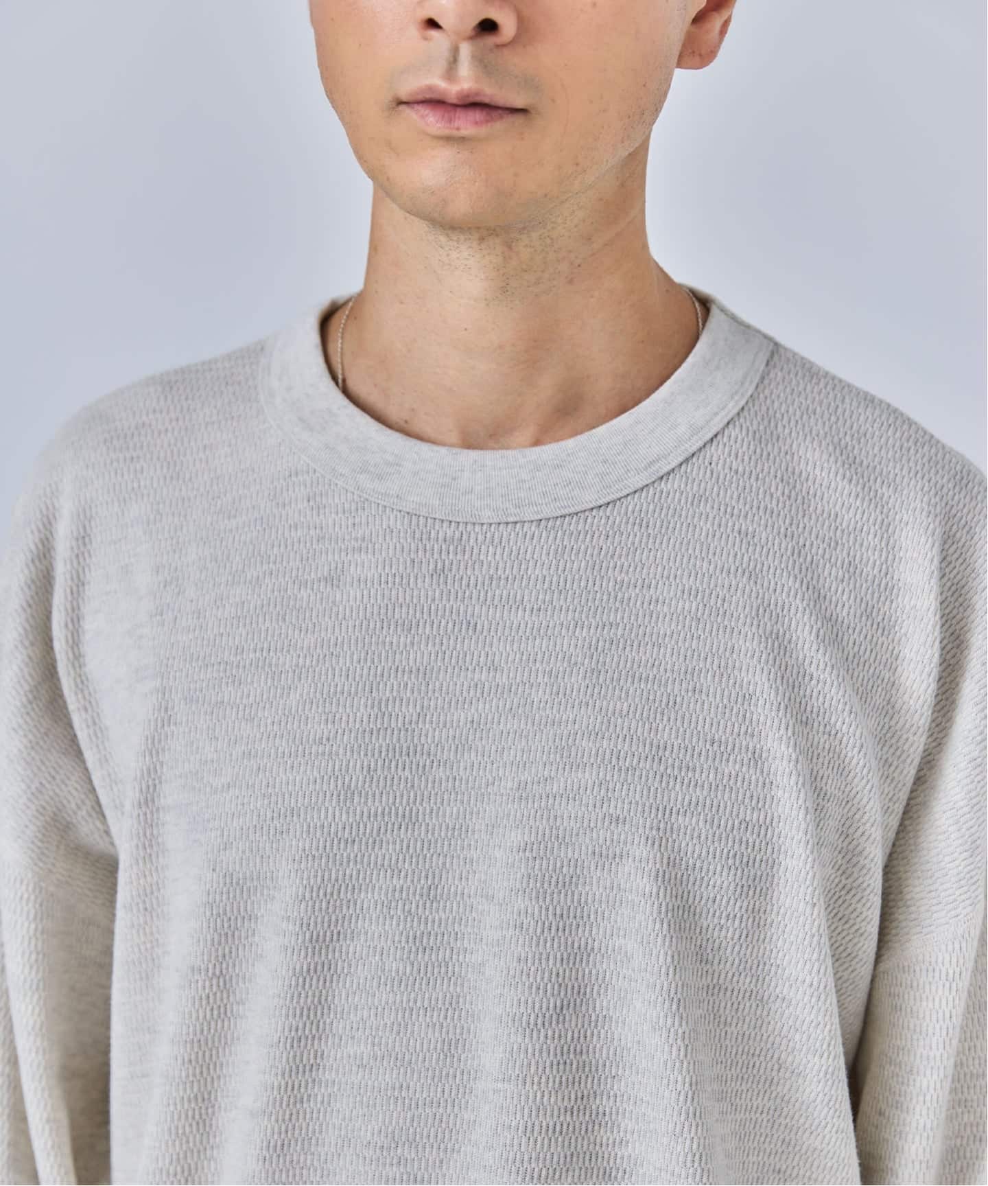 ETS.MATERIAUX(マテリオ) サーマル クルー カットソー（Tシャツ