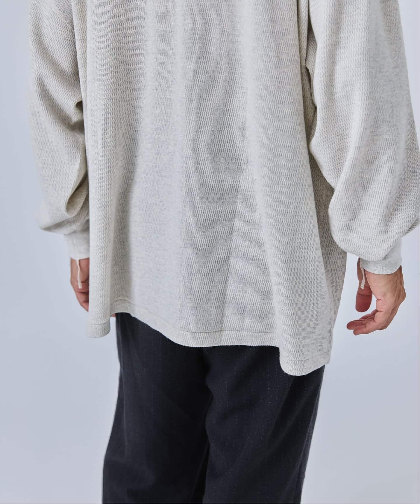 ETS.MATERIAUX(マテリオ) サーマル クルー カットソー（Tシャツ