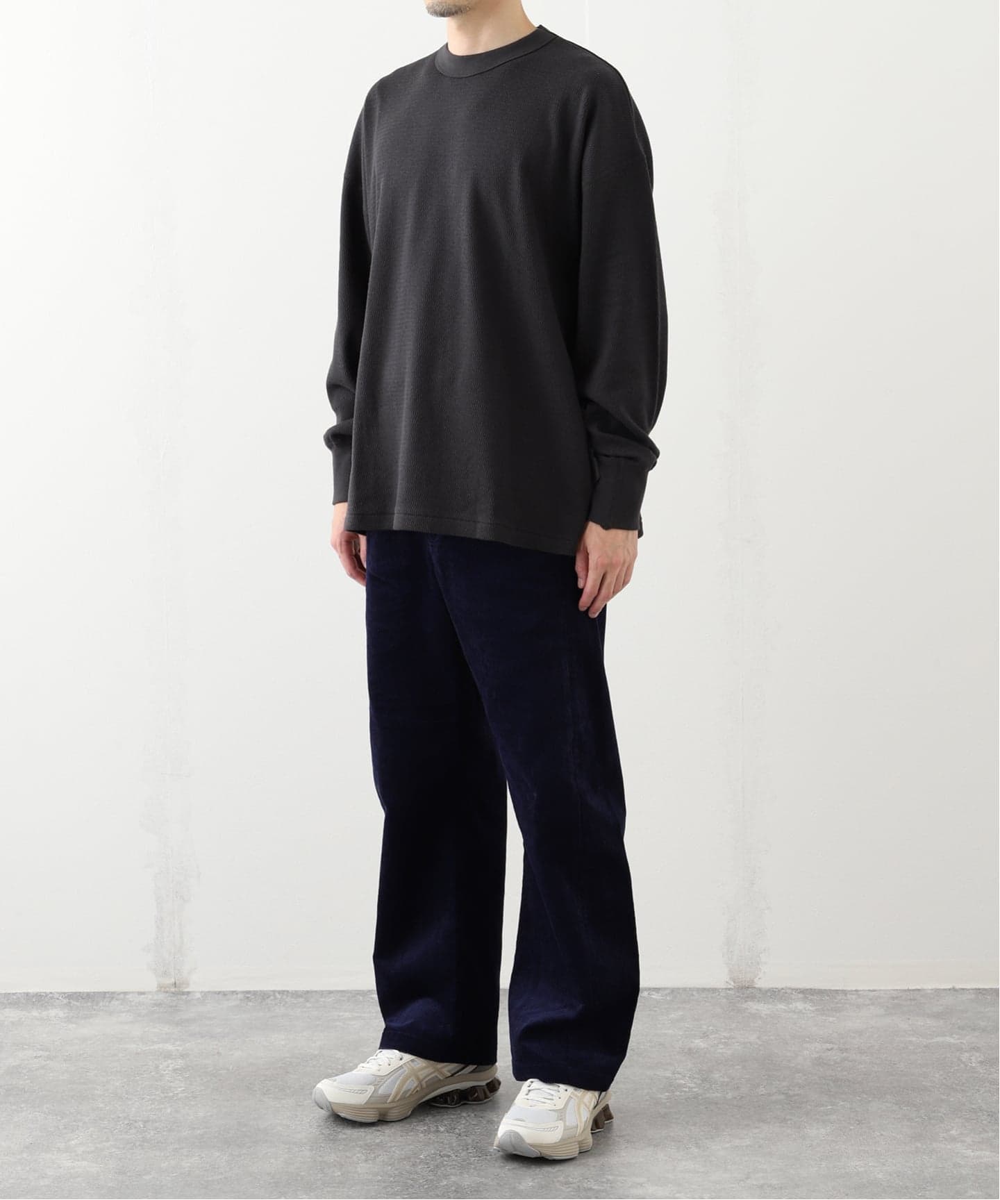 ETS.MATERIAUX(マテリオ) サーマル クルー カットソー（Tシャツ