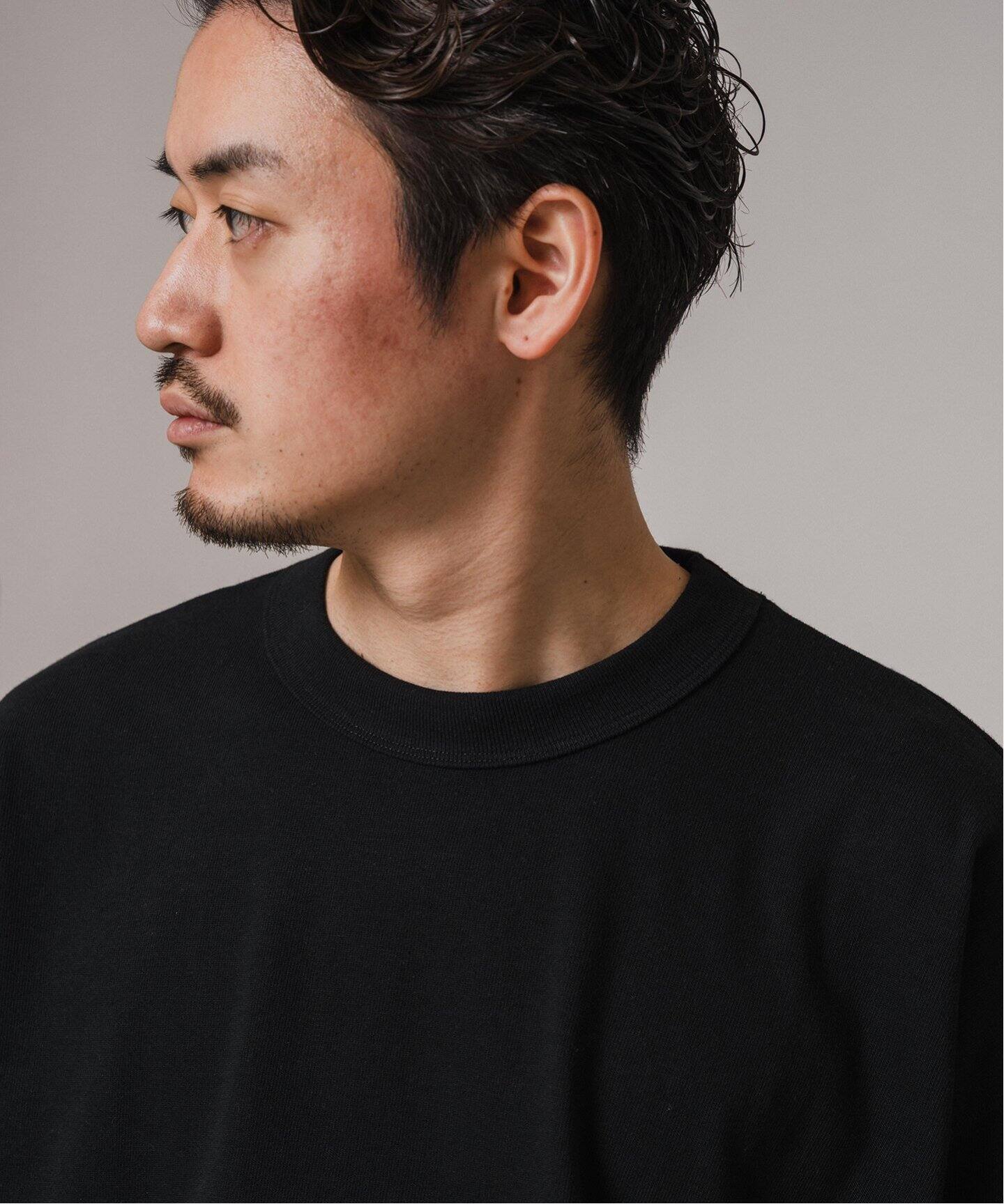 ETS.MATERIAUX マテリオ プルオーバーカットソー リネン100% ETS.MATERIAUX マテリオ プルオーバーカットソー リネン100% ETS