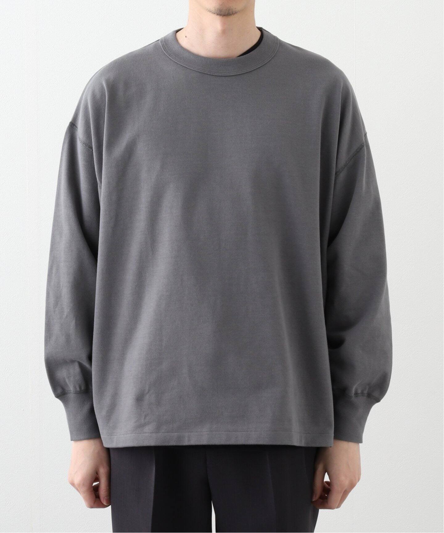 ETS.MATERIAUX(マテリオ) GOKUZYUKU COTTON ロングスリーブ T