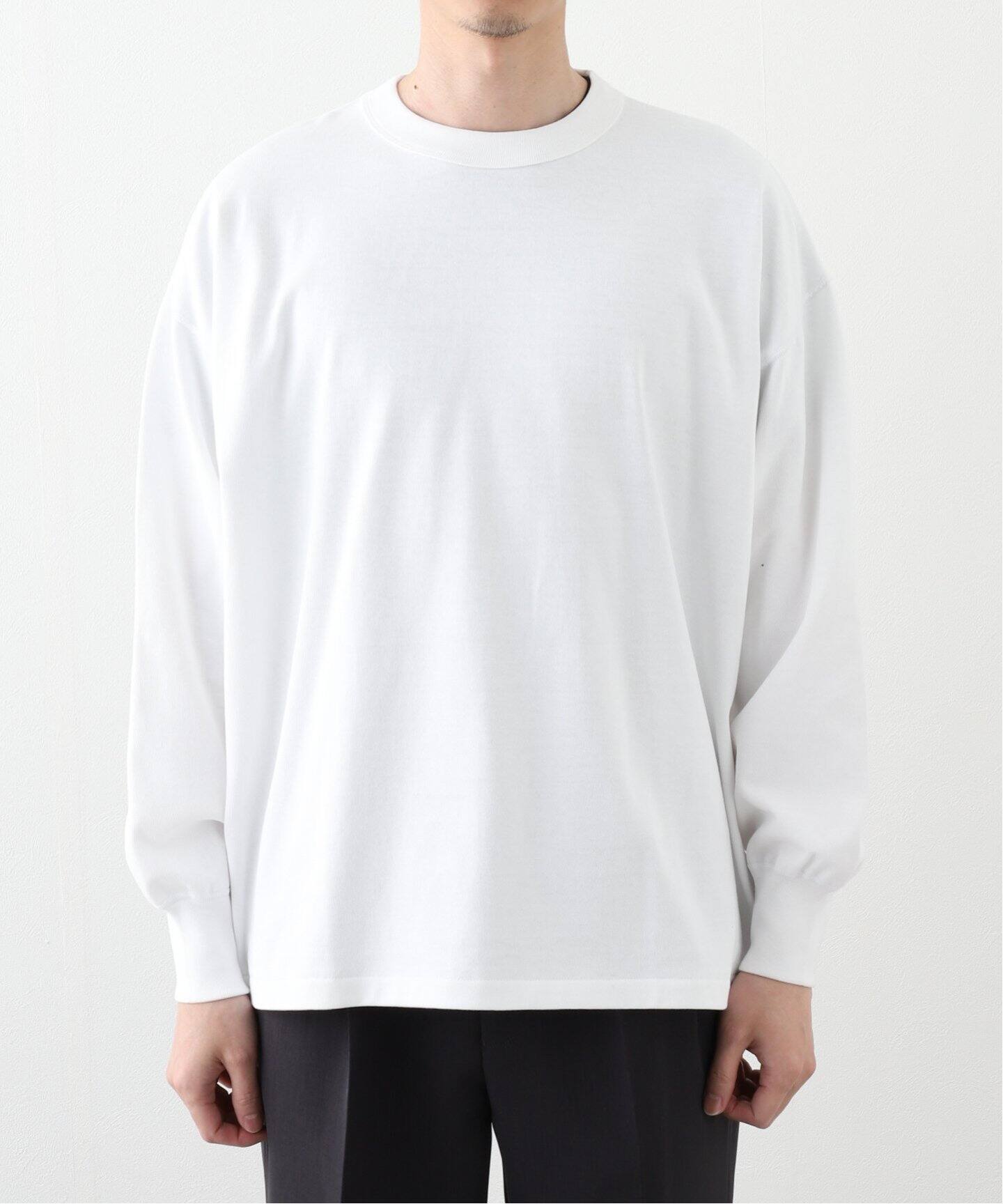 ETS.MATERIAUX(マテリオ) GOKUZYUKU COTTON ロングスリーブ T
