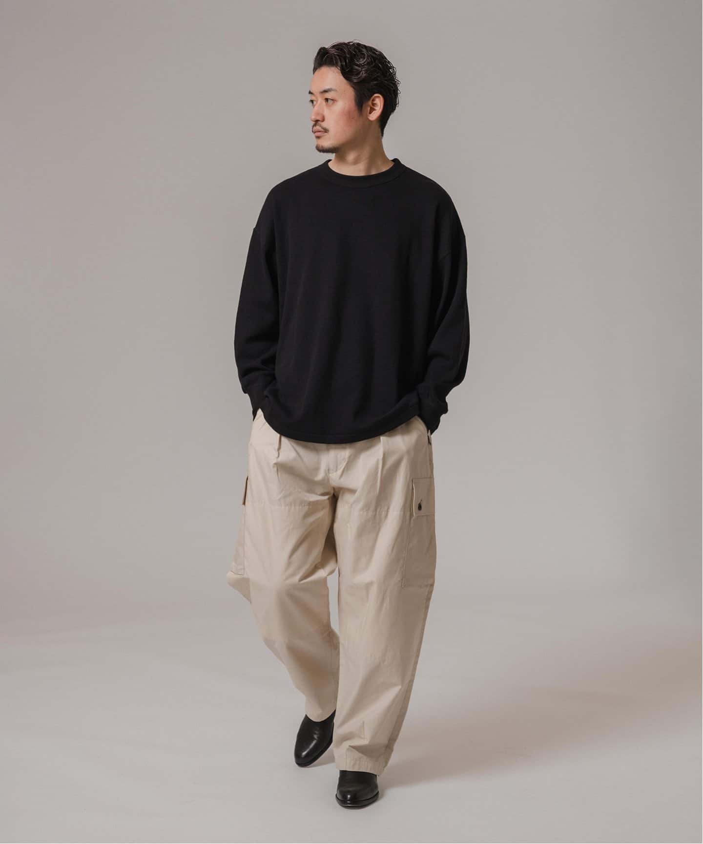 ETS.MATERIAUX(マテリオ) サーマル カットソー（Tシャツ