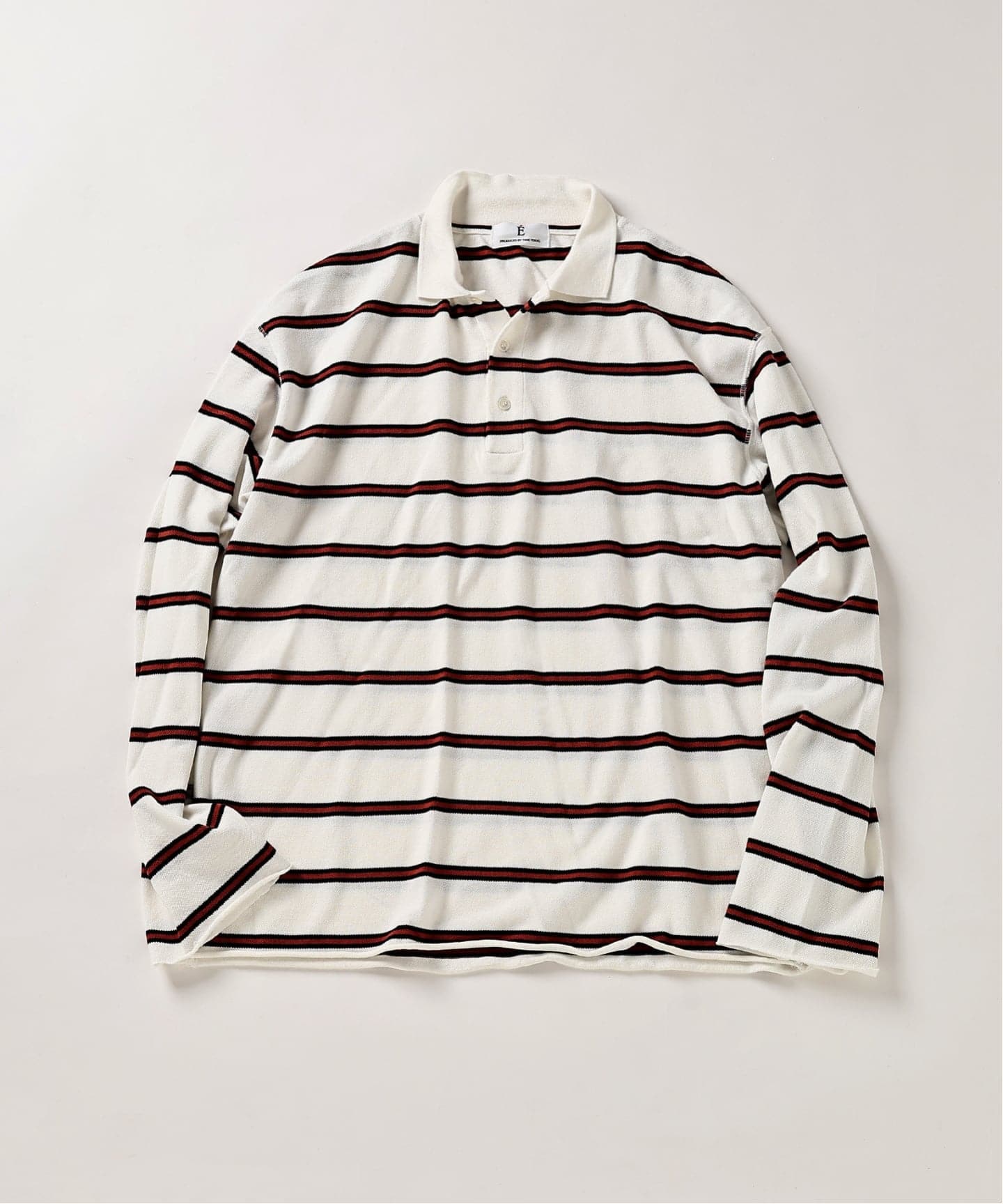 E. TanC(タンク) PIQUE BORDER ポロシャツ（Tシャツ／カットソー
