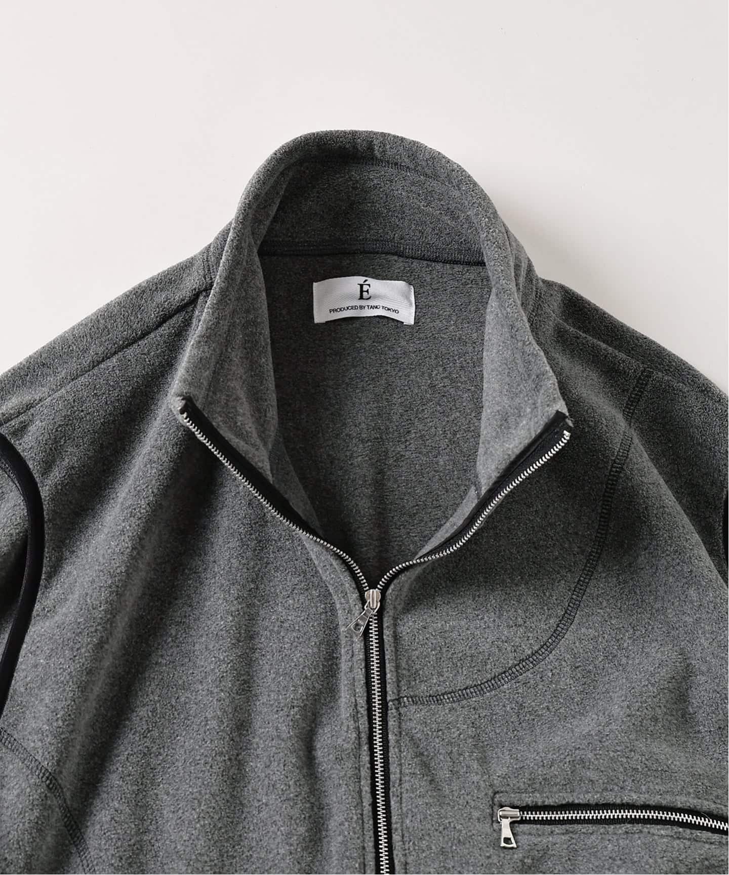 E. TanC(タンク) POLARTEC HALF ZIP SEAMED ベスト（ベスト）｜EDIFICE