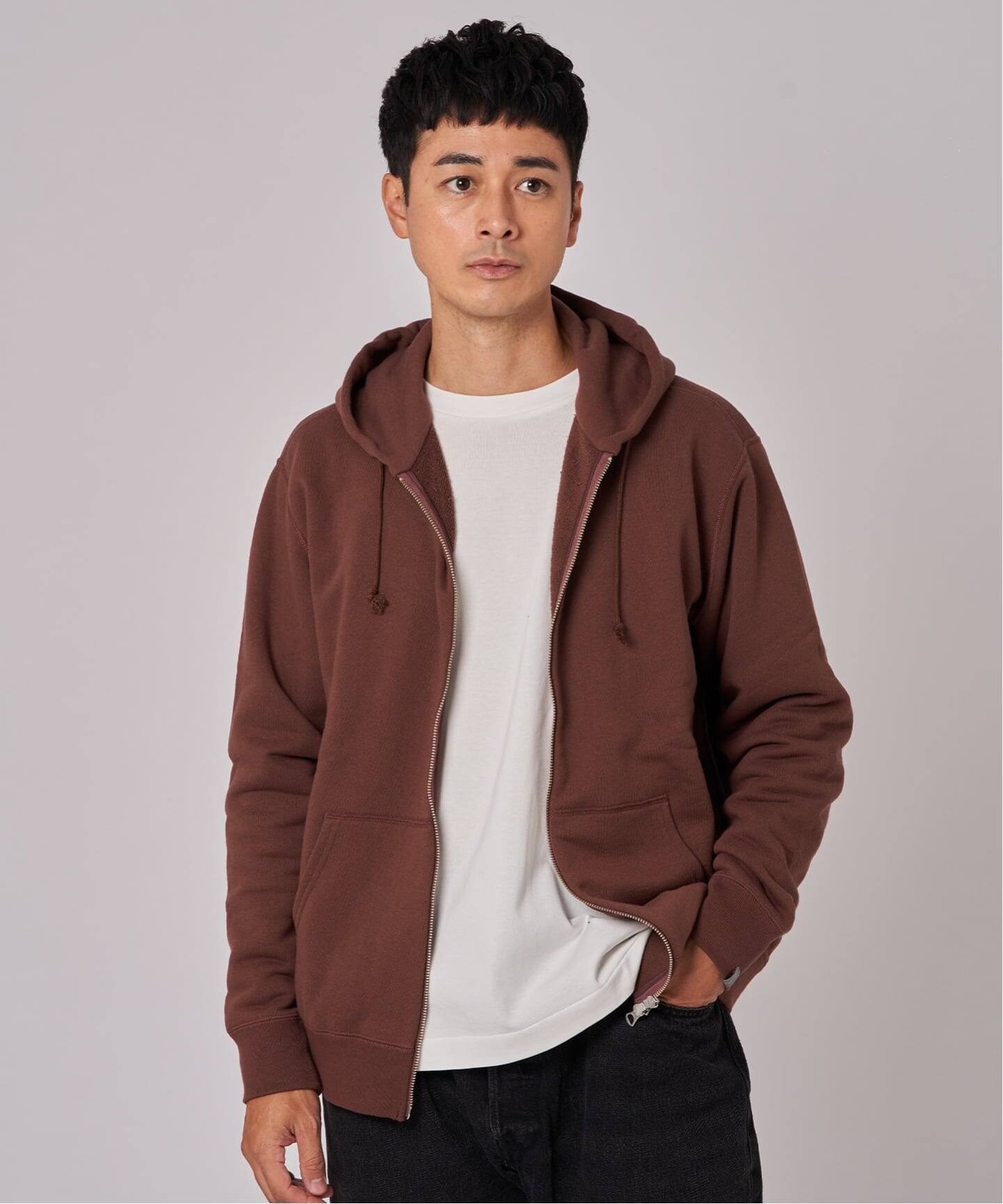 LOOPWHEELER × LOWERCASE for EDIFICE ライトツリウラケ ジップ