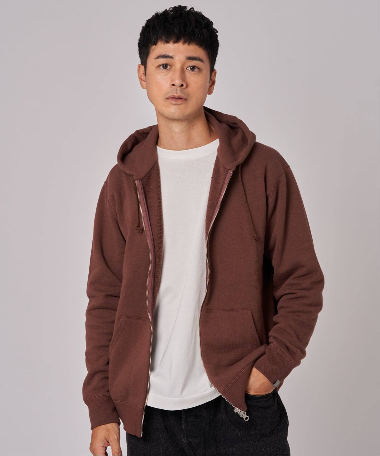 LOOPWHEELER × LOWERCASE for EDIFICE ライトツリウラケ ジップ