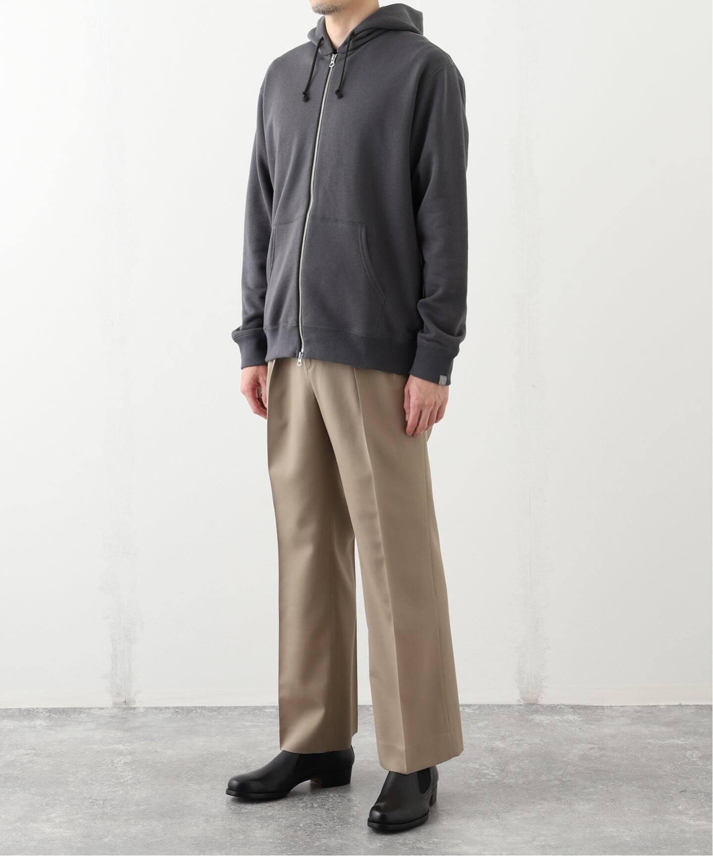 LOOPWHEELER × LOWERCASE for EDIFICE ライトツリウラケ ジップ