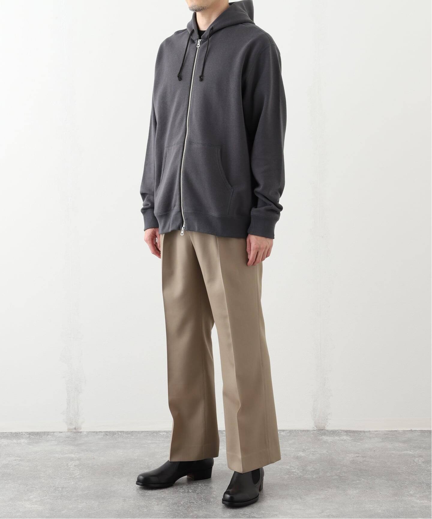 LOOPWHEELER × LOWERCASE for EDIFICE ライトツリウラケ ジップ