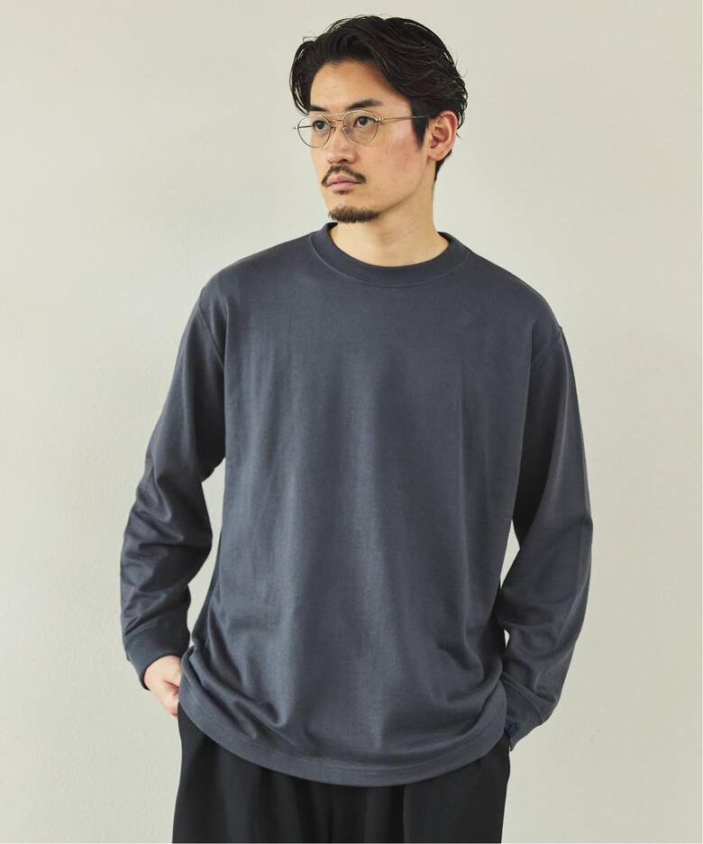 LOOPWHEELER for LOWERCASE ツリテンジク ロングスリーブ（Tシャツ 