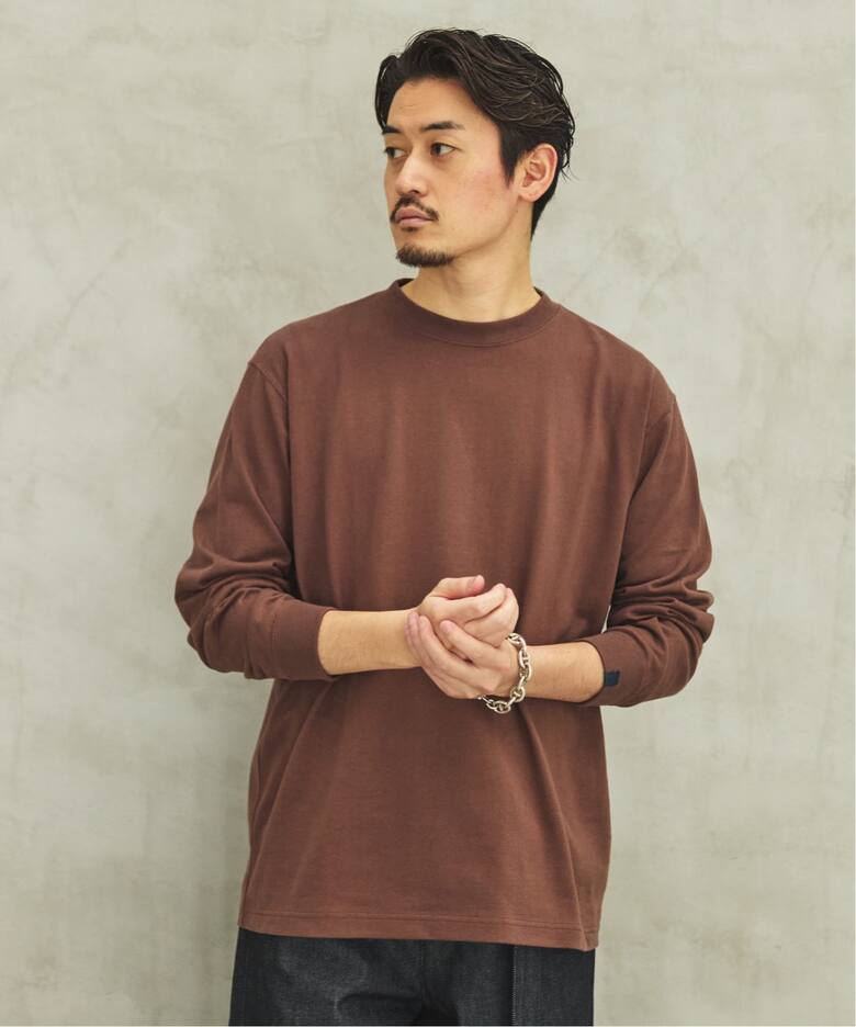 LOOPWHEELER for LOWERCASE ツリテンジク ロングスリーブ（Tシャツ 