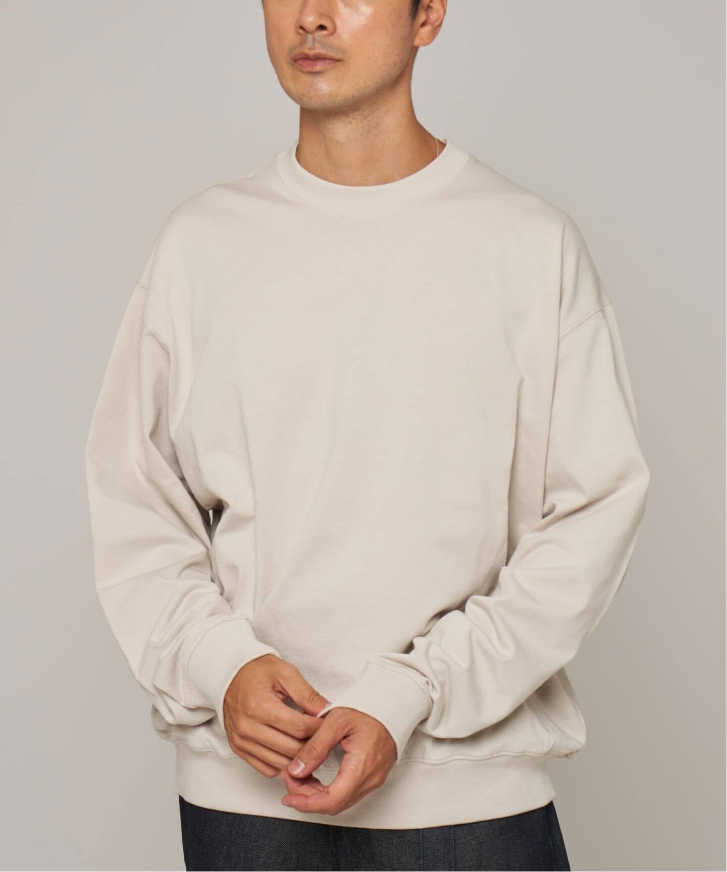 handvaerk (ハンドバーク) クルーネック ロングスリーブ Tシャツ（T