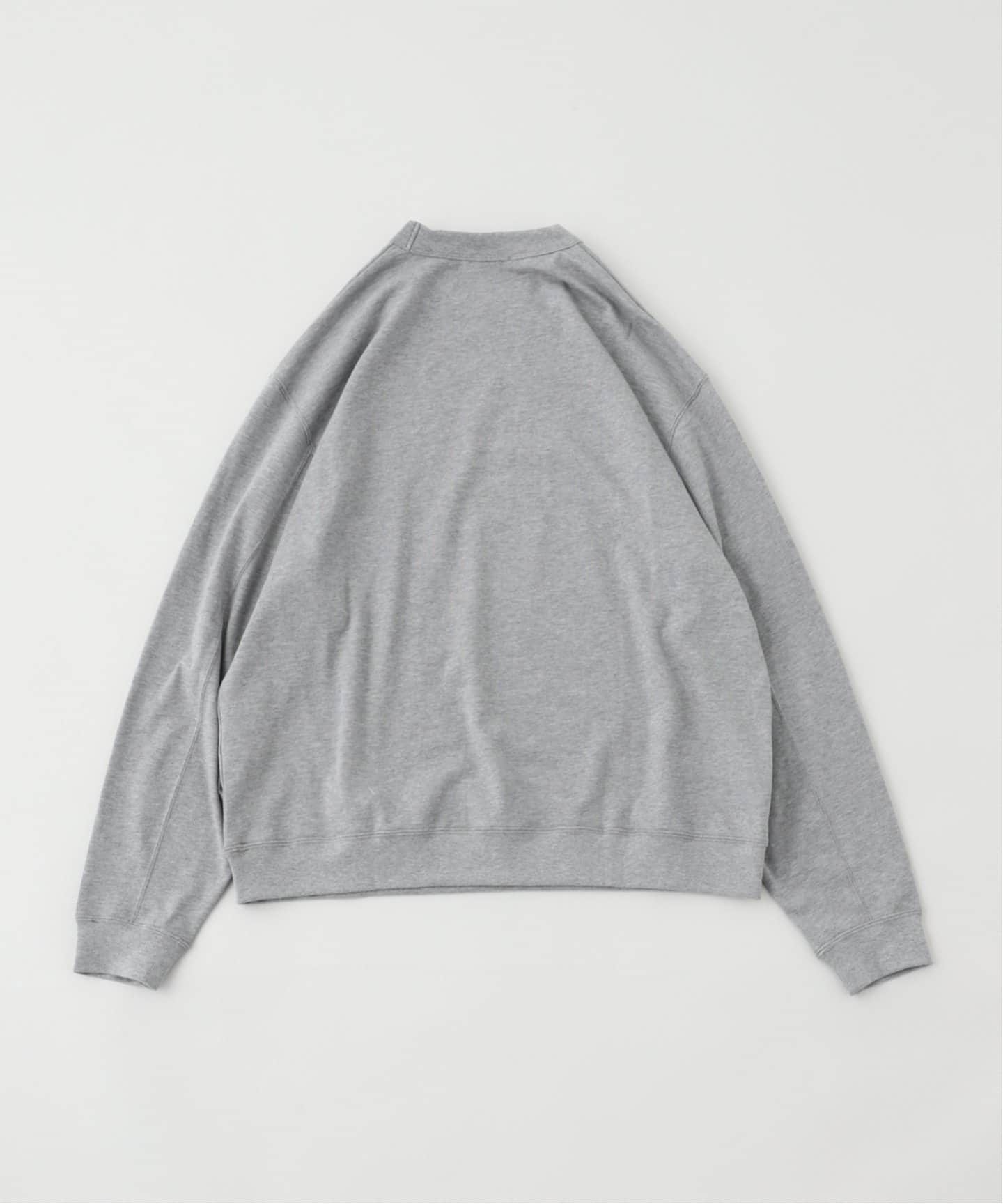 ATON (エイトン) SUVIN DOUBLE JERSEY CREWNECK PULLOVER